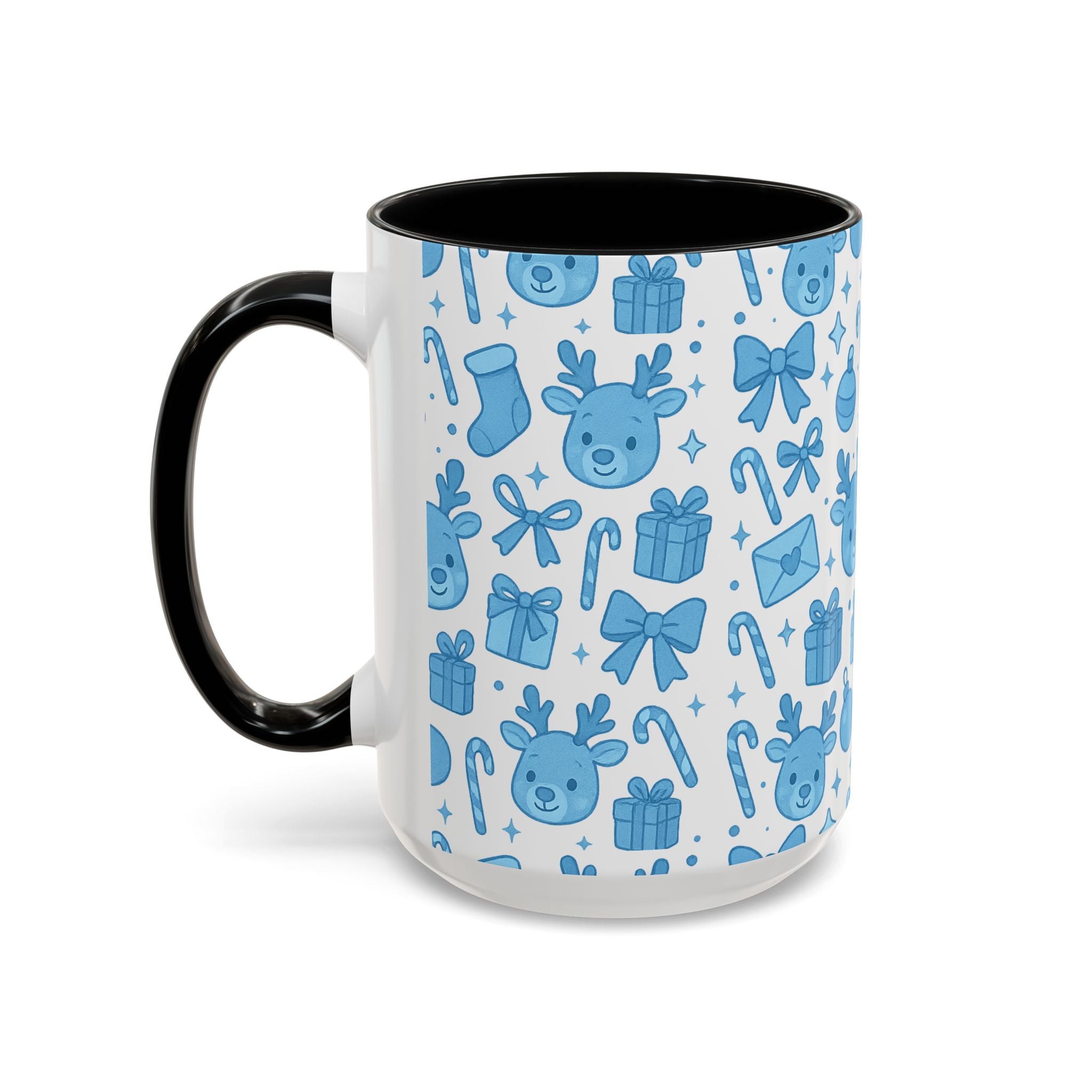Cute Blue Christmas Mug