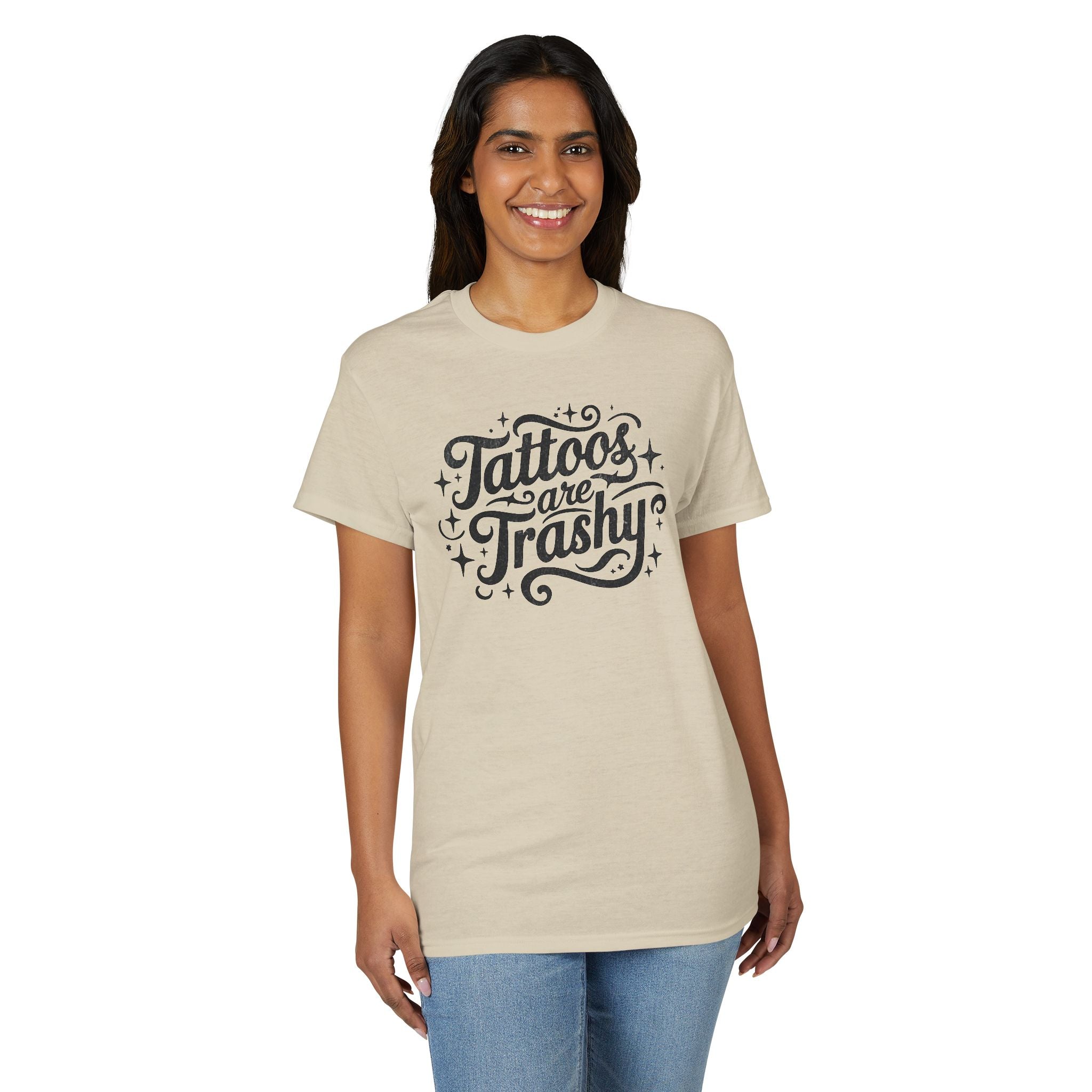 Tattoos Are Trashy Gildan unisex T-Shirt