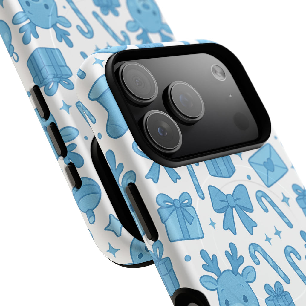 Blue Festive Phone Case - MagSafe