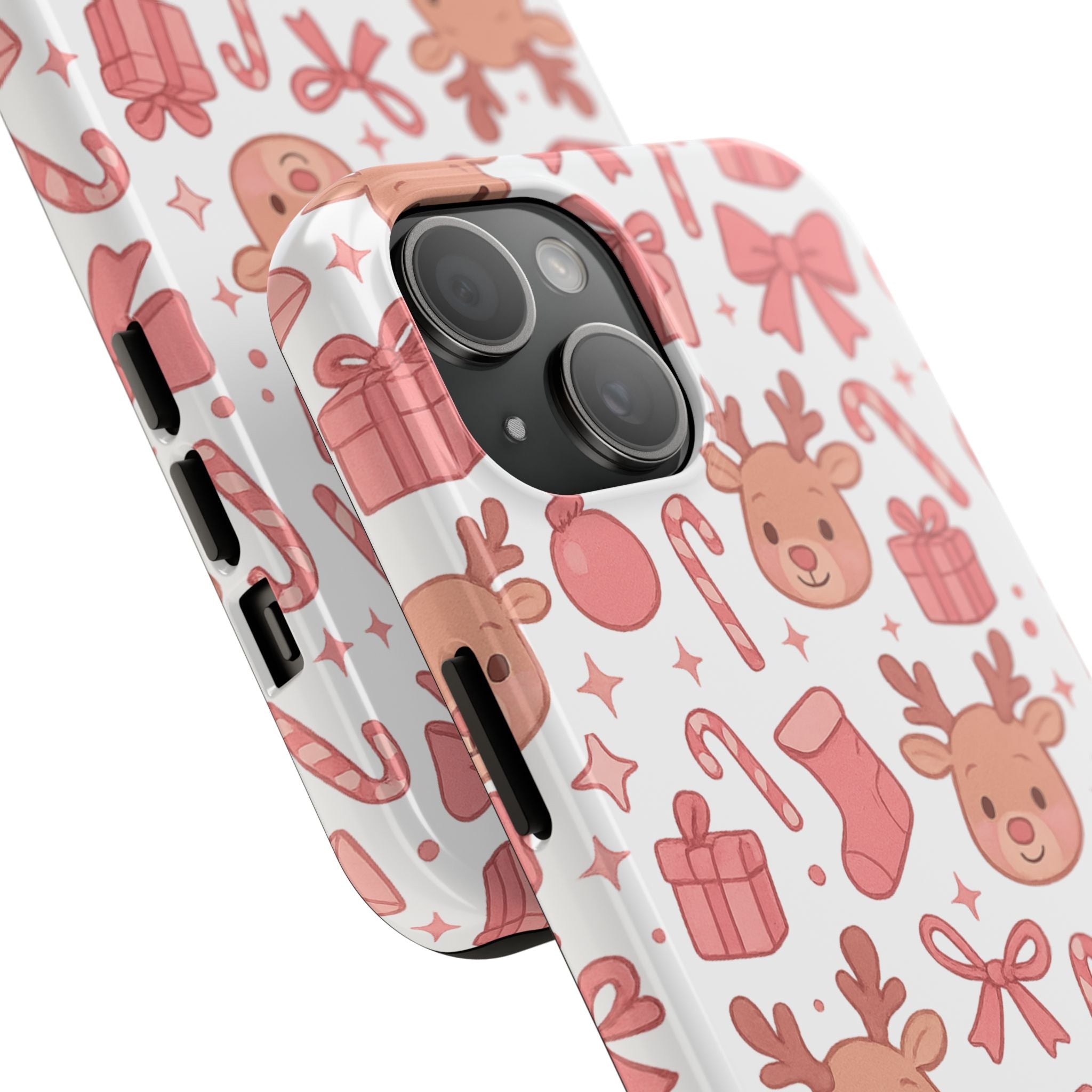 Cute Pink Christmas Phone Case