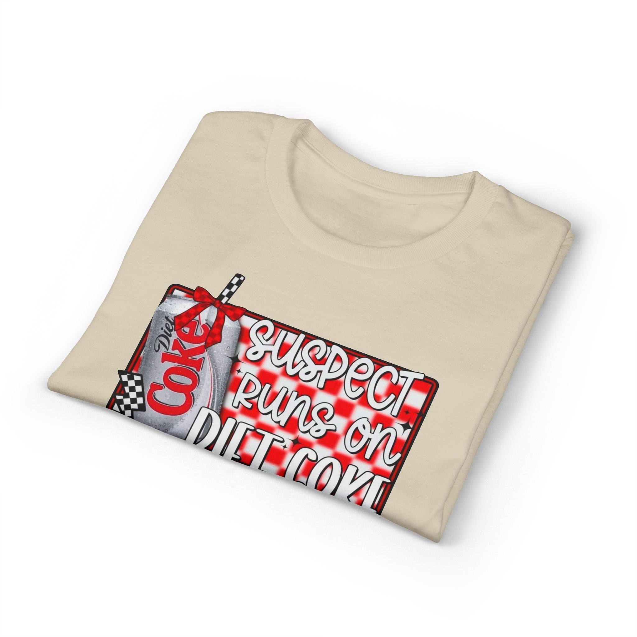 Suspects Runs on Diet Coke Gildan unisex T-Shirt