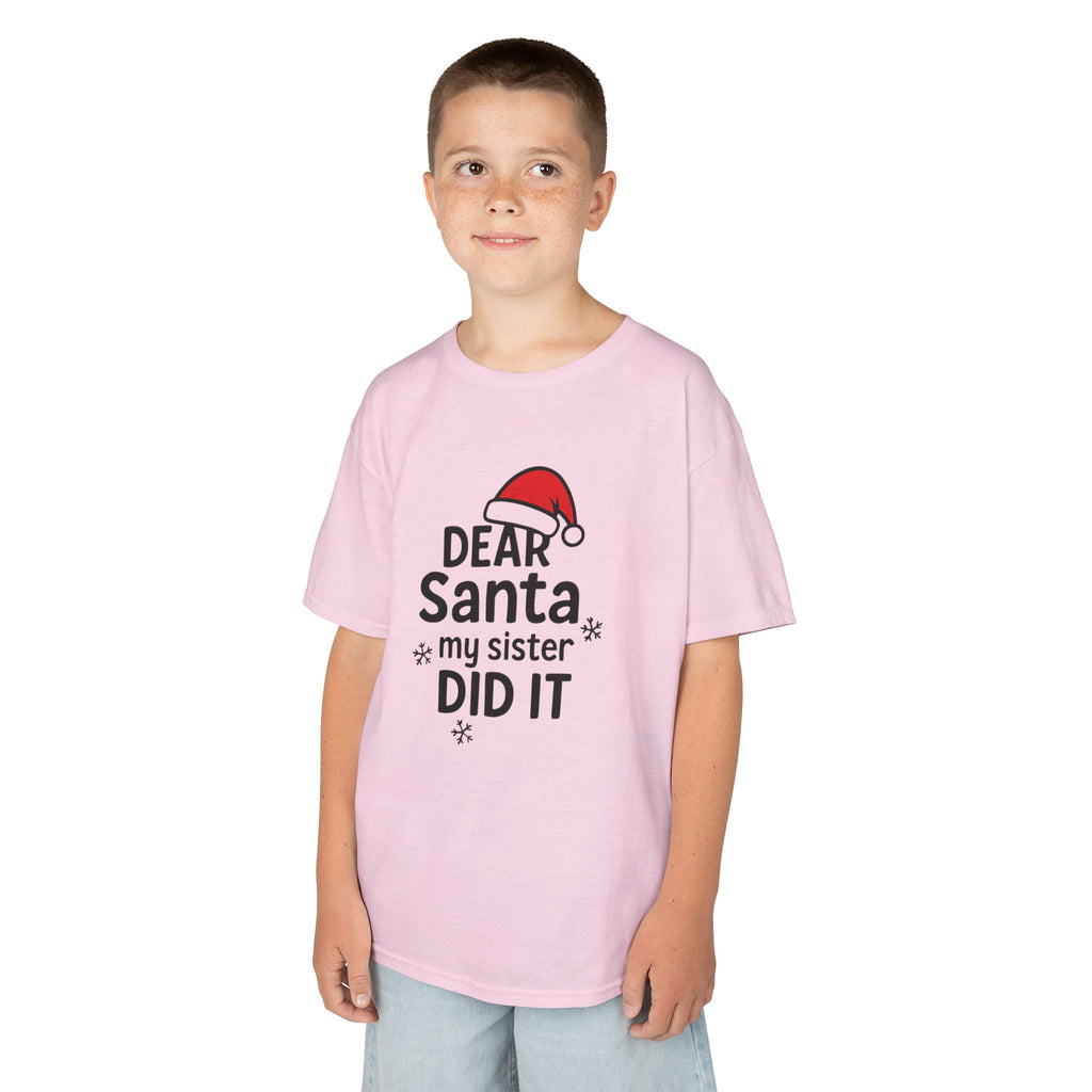 My Sister Did It Kids Tee