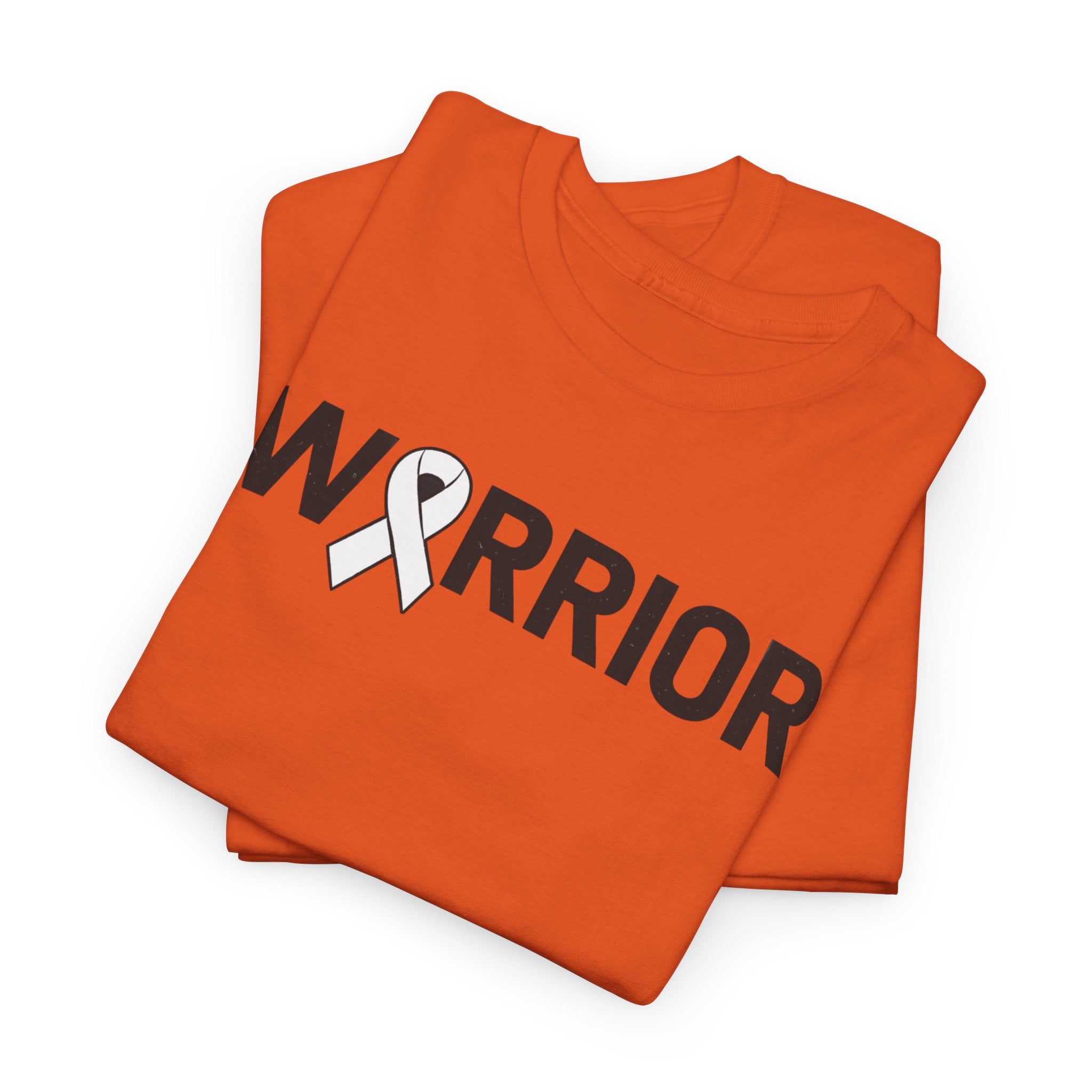 White Ribbon Warrior Unisex Gildan T-Shirt