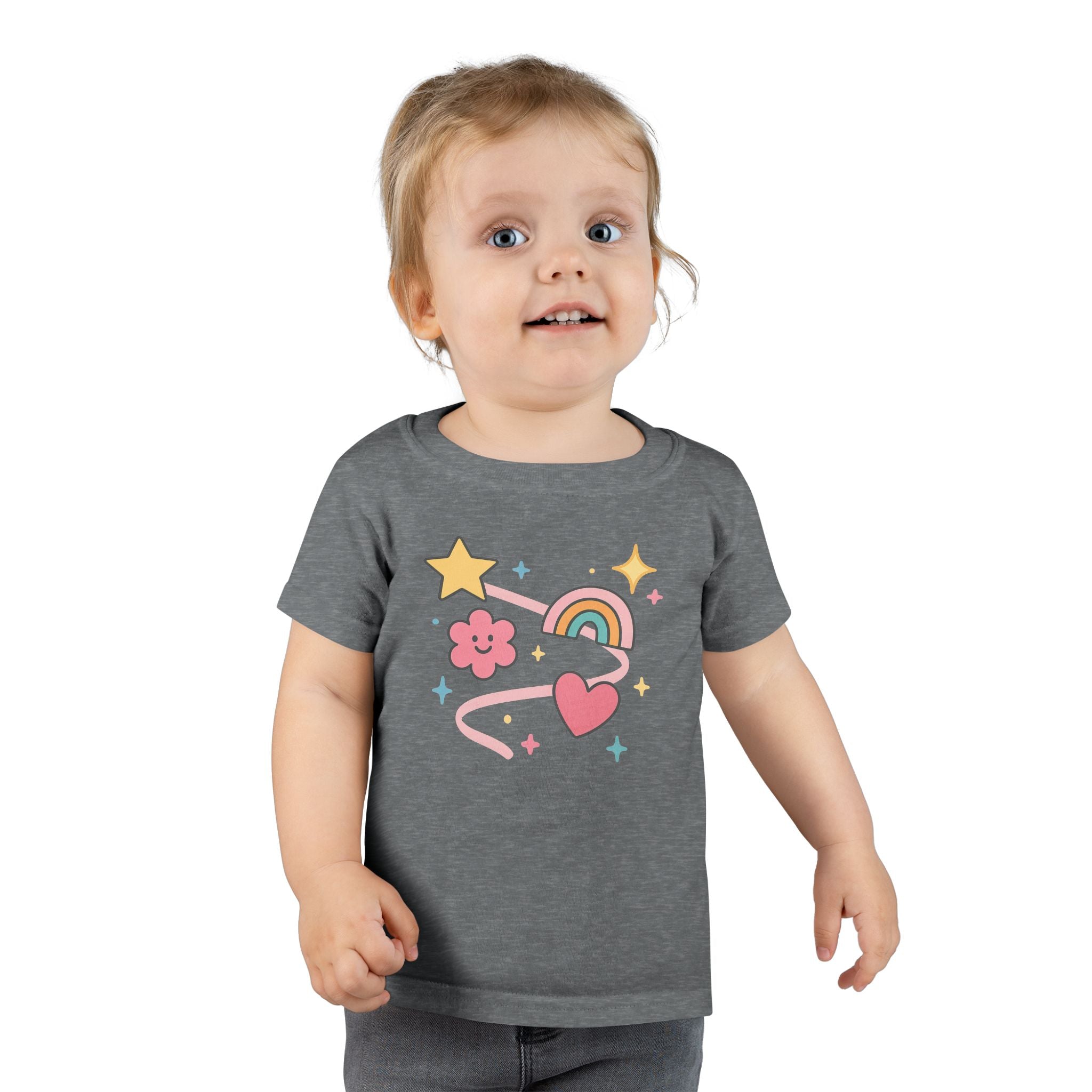 Rainbows/ Stars Toddler T-Shirt