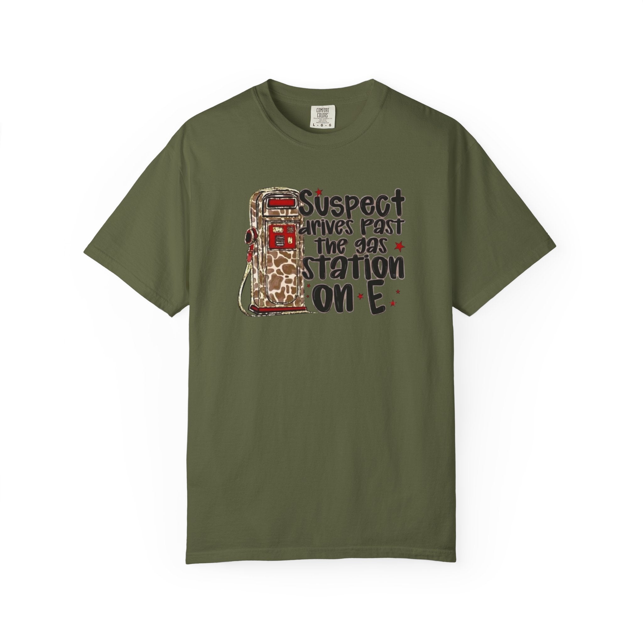 Suspect Drives on E Unisex T-Shirt