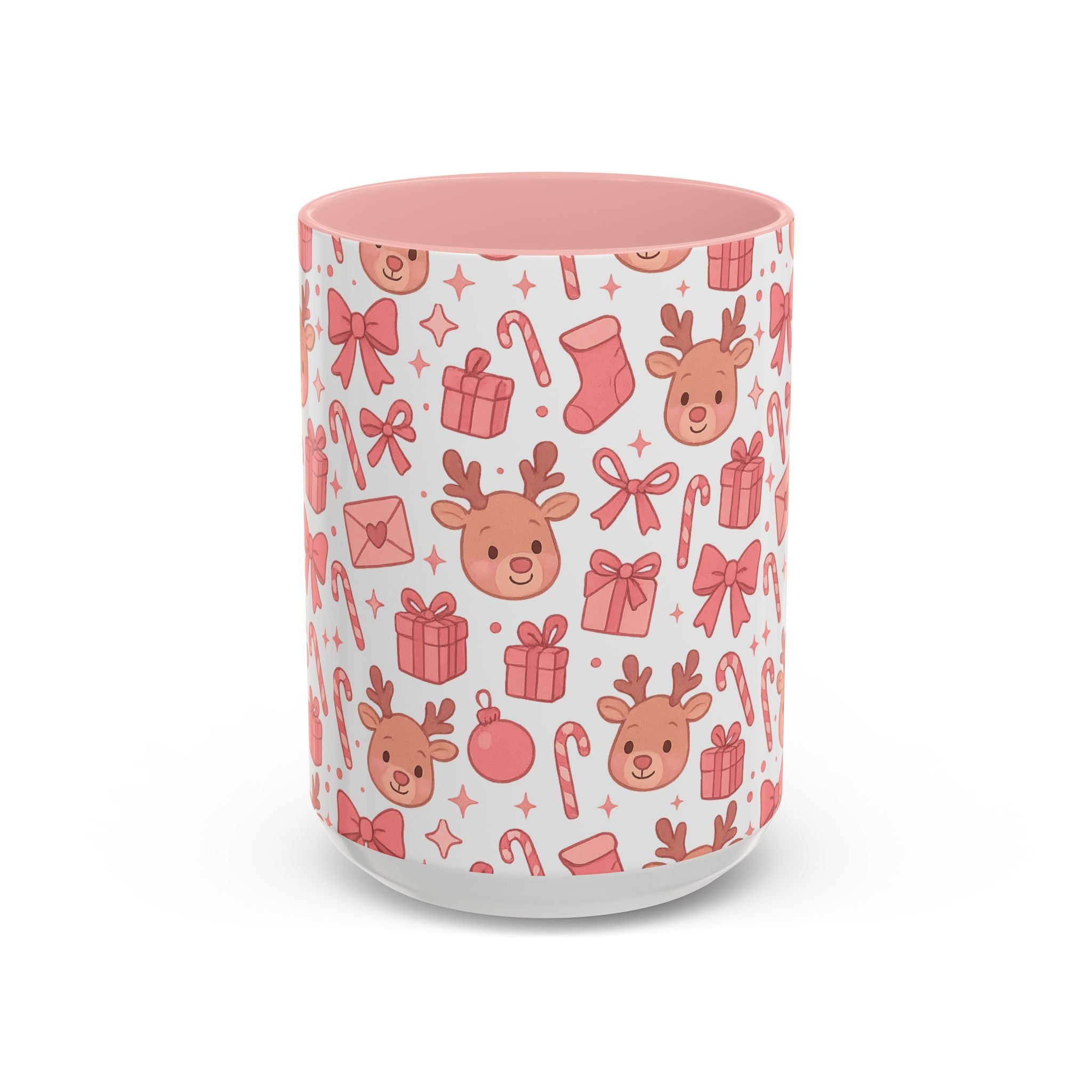 Cute Pink Christmas Mug