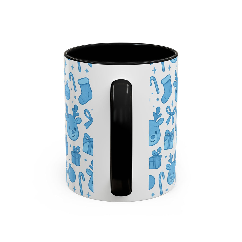 Cute Blue Christmas Mug