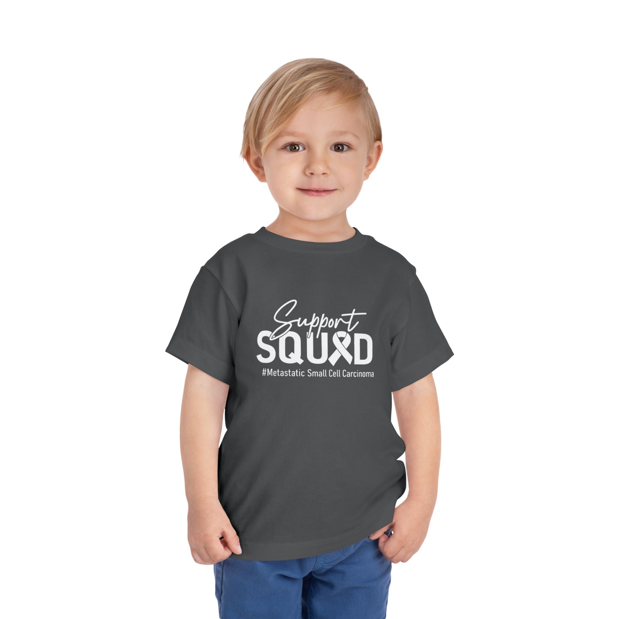 White Ribbon Support Toddler Tee