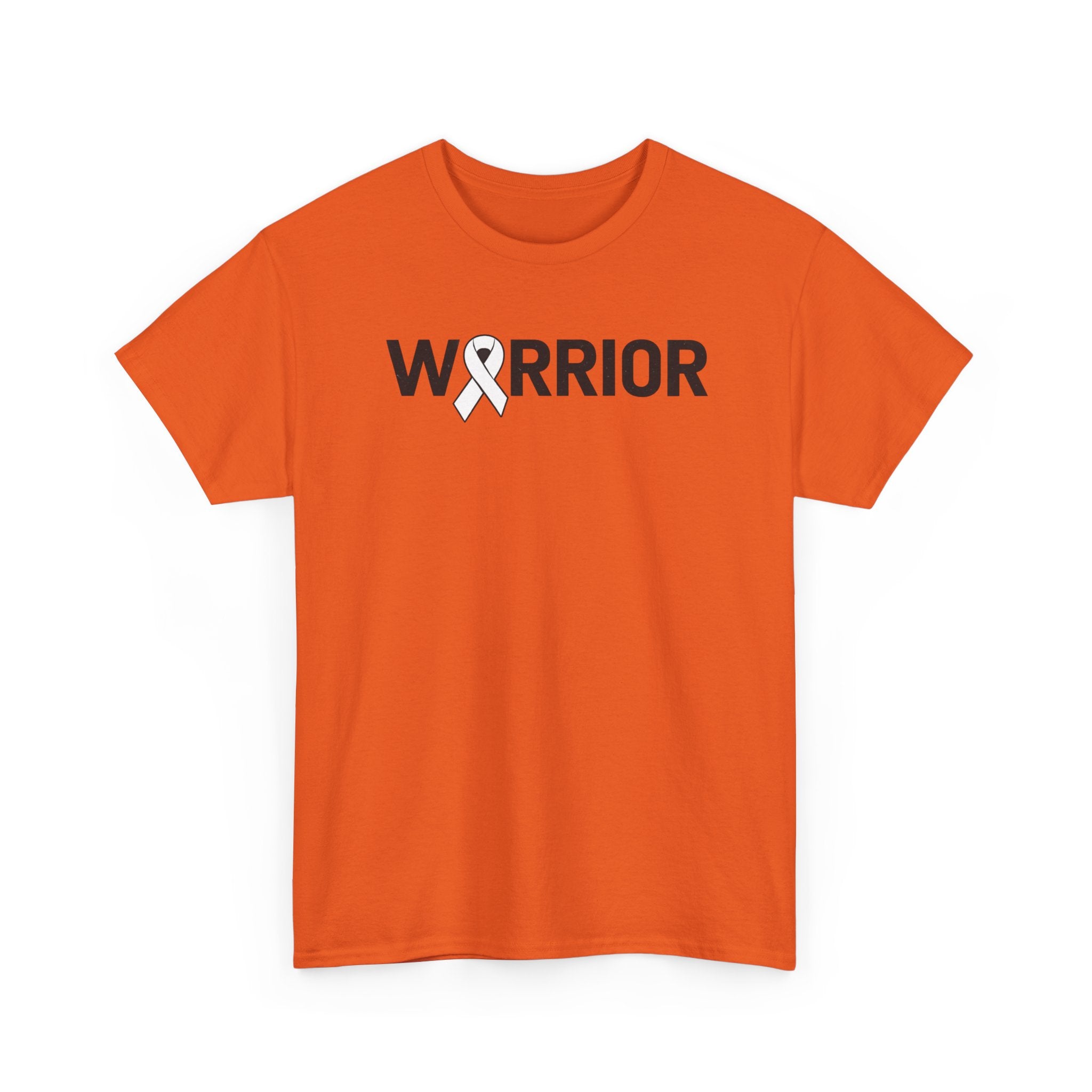 White Ribbon Warrior Unisex Gildan T-Shirt
