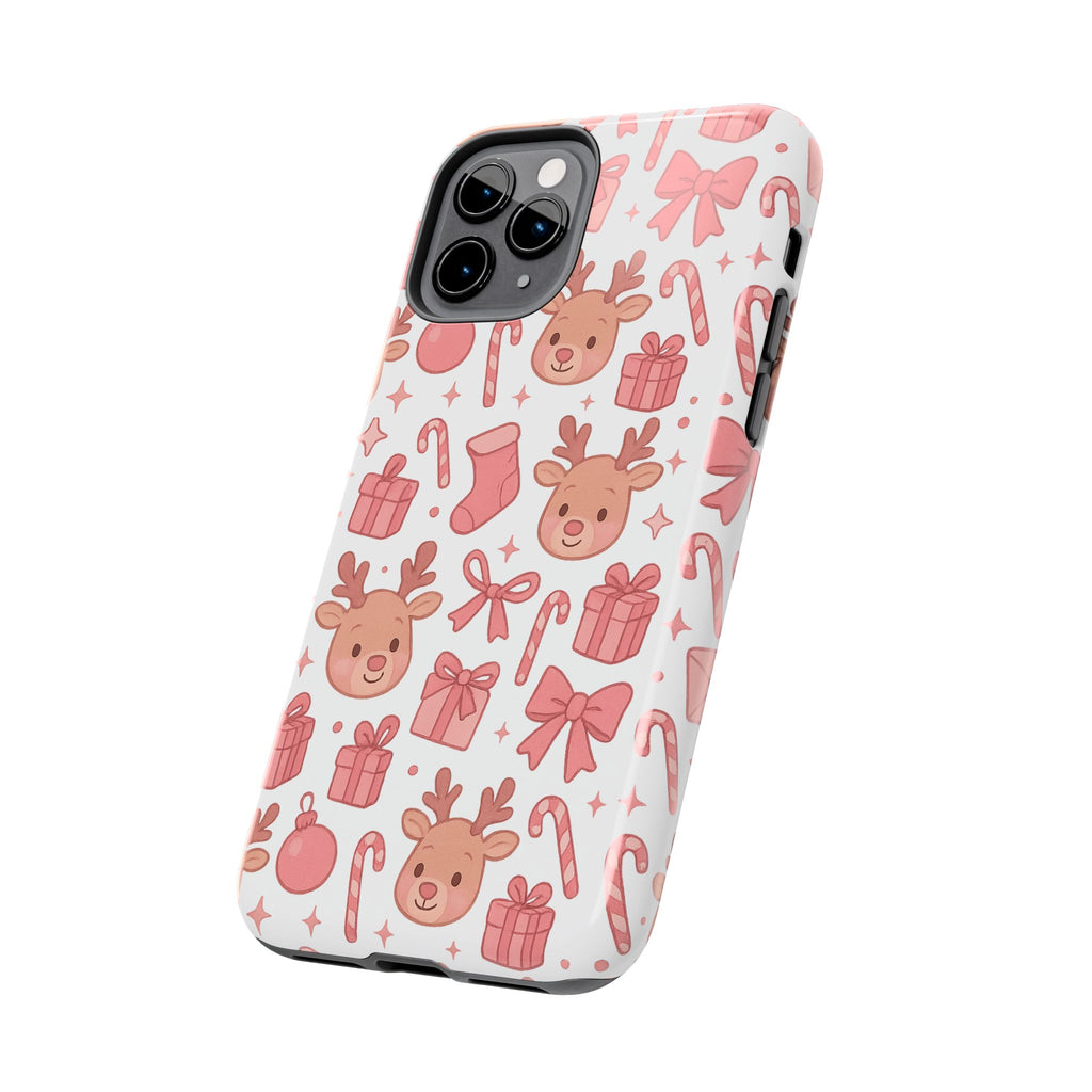 Cute Pink Christmas Phone Case