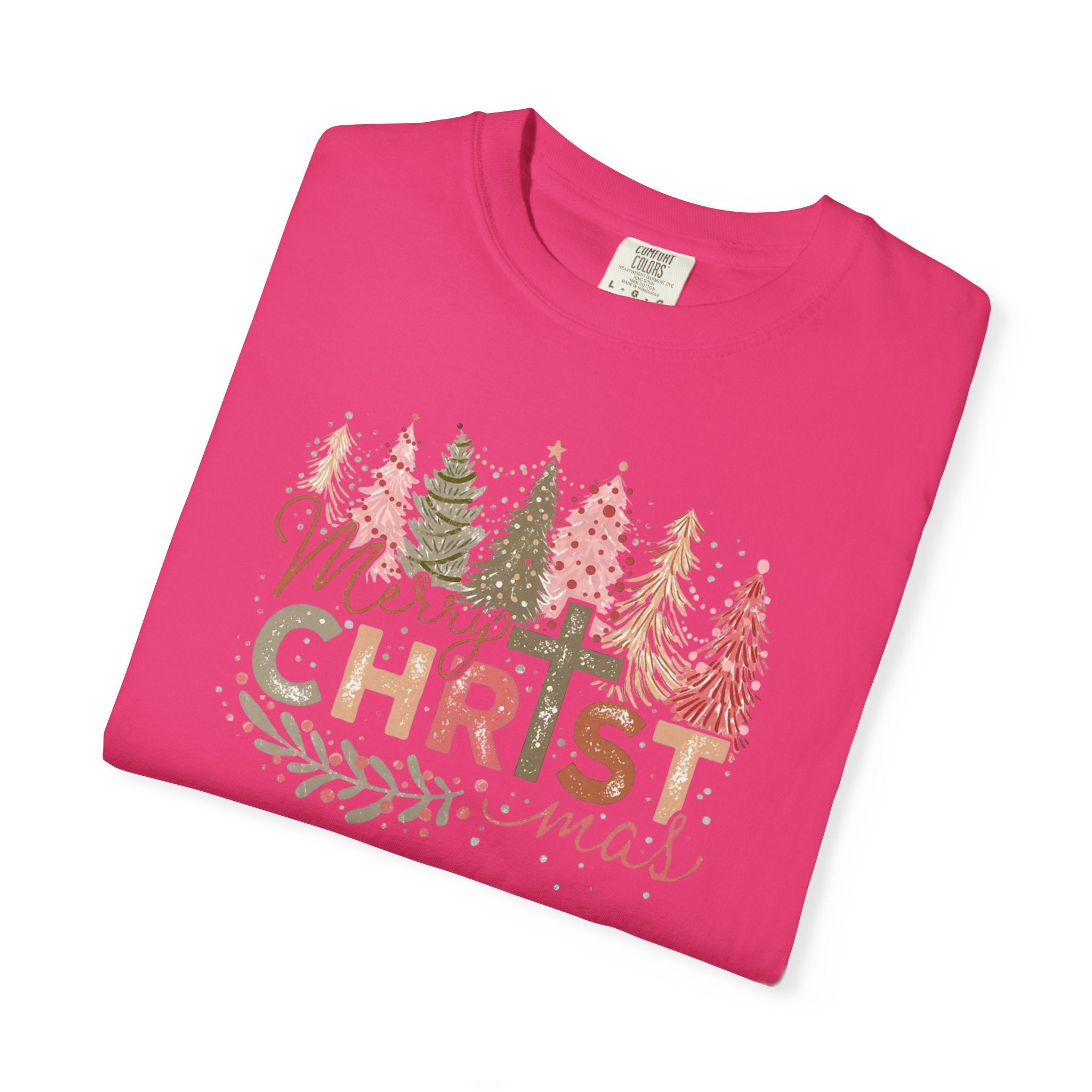 Merry Christmas Cross Unisex T-Shirt