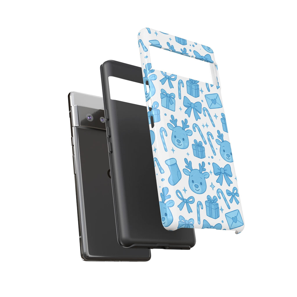 Cute Blue Christmas Phone Case