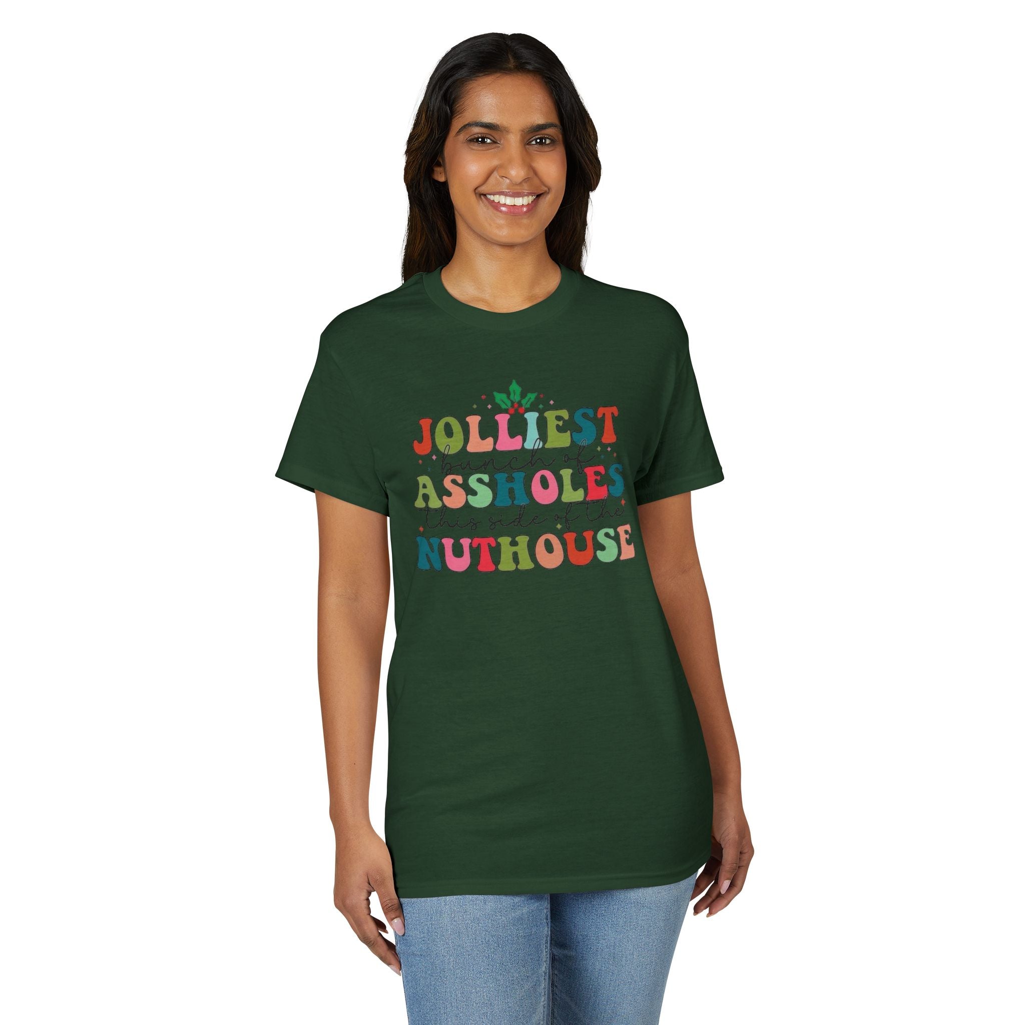 Jolliest Nuthouse Gildan unisex T-Shirt