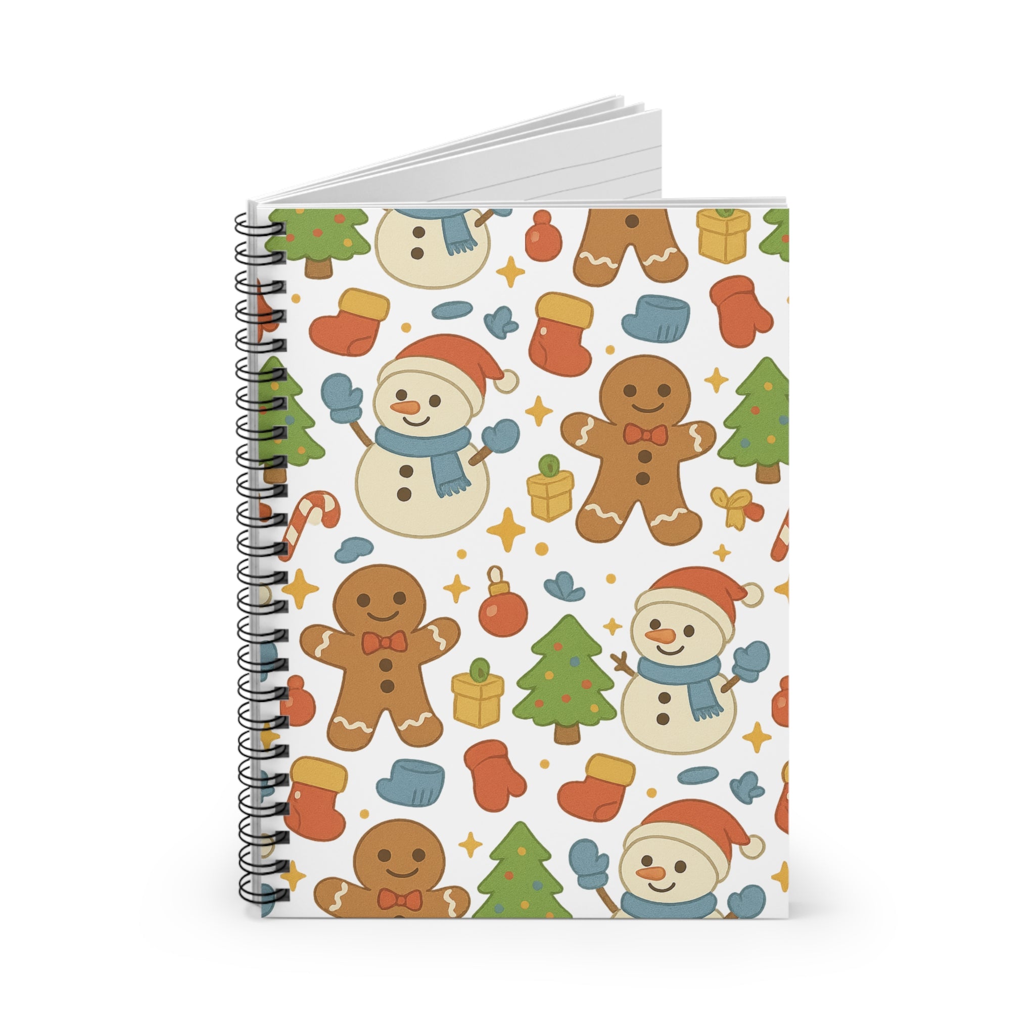 Festive Spiral Notebook