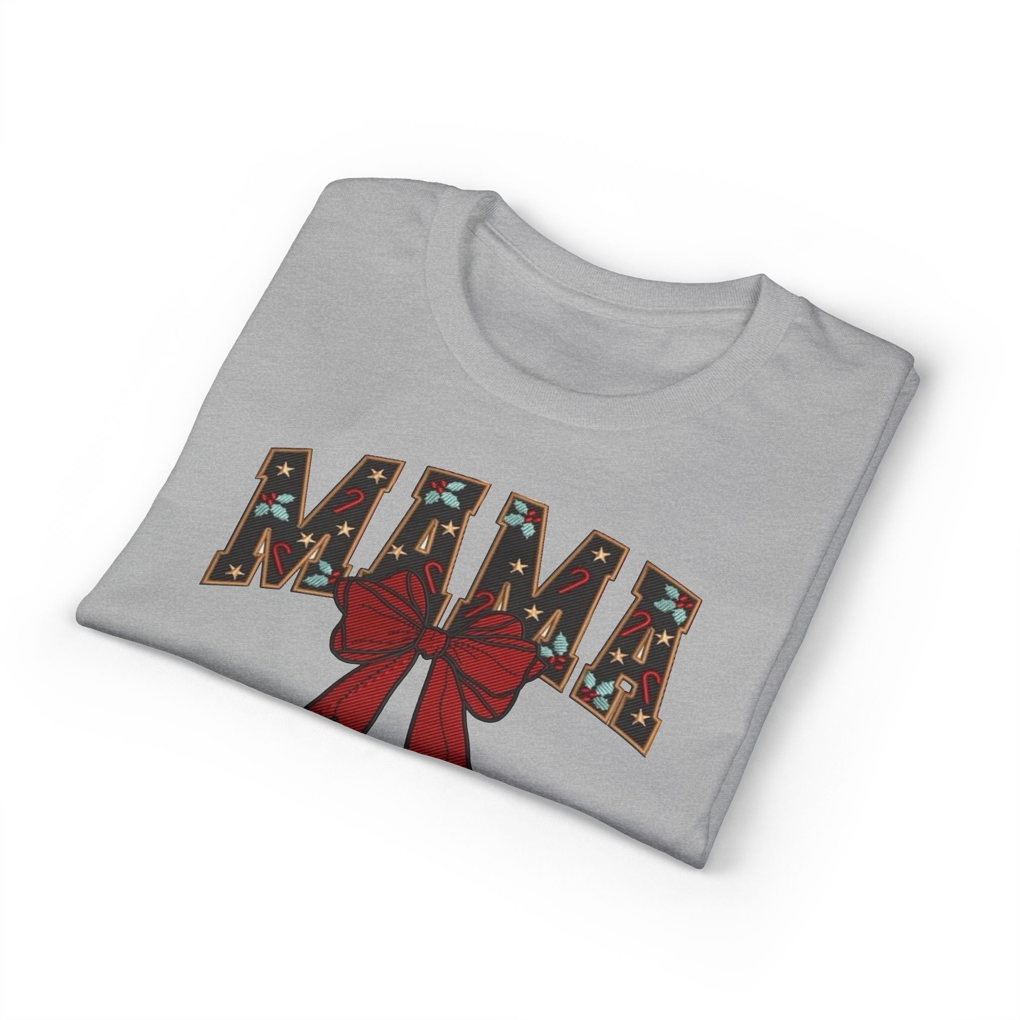 Festive Bow Mama Gildan unisex T-Shirt