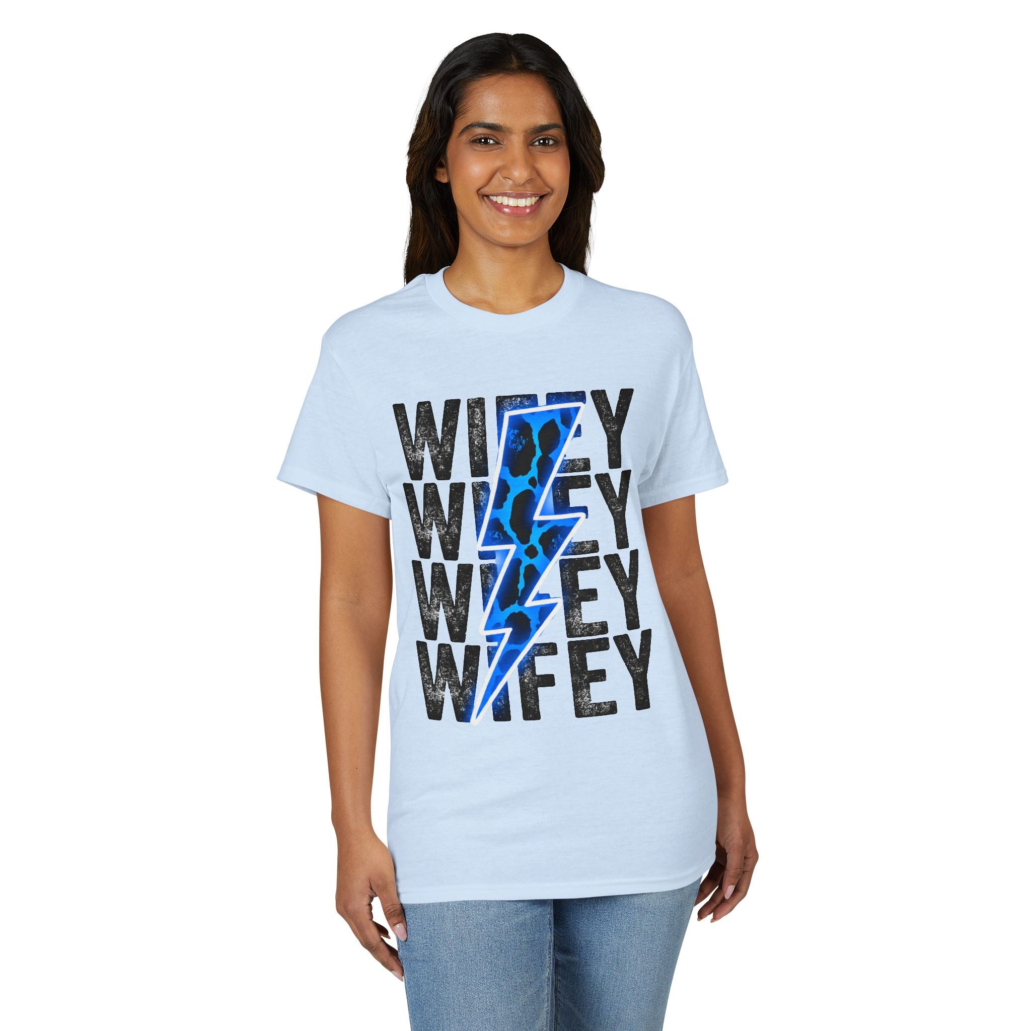 Blue Wifey Gildan unisex T-Shirt