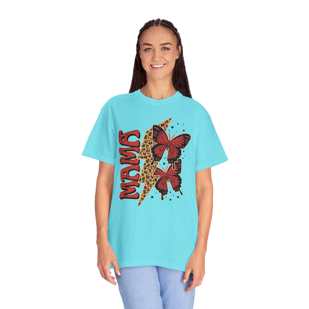 Cheetah Butterfly Mama Unisex T-Shirt