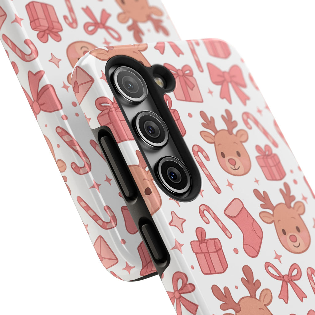 Cute Pink Christmas Phone Case