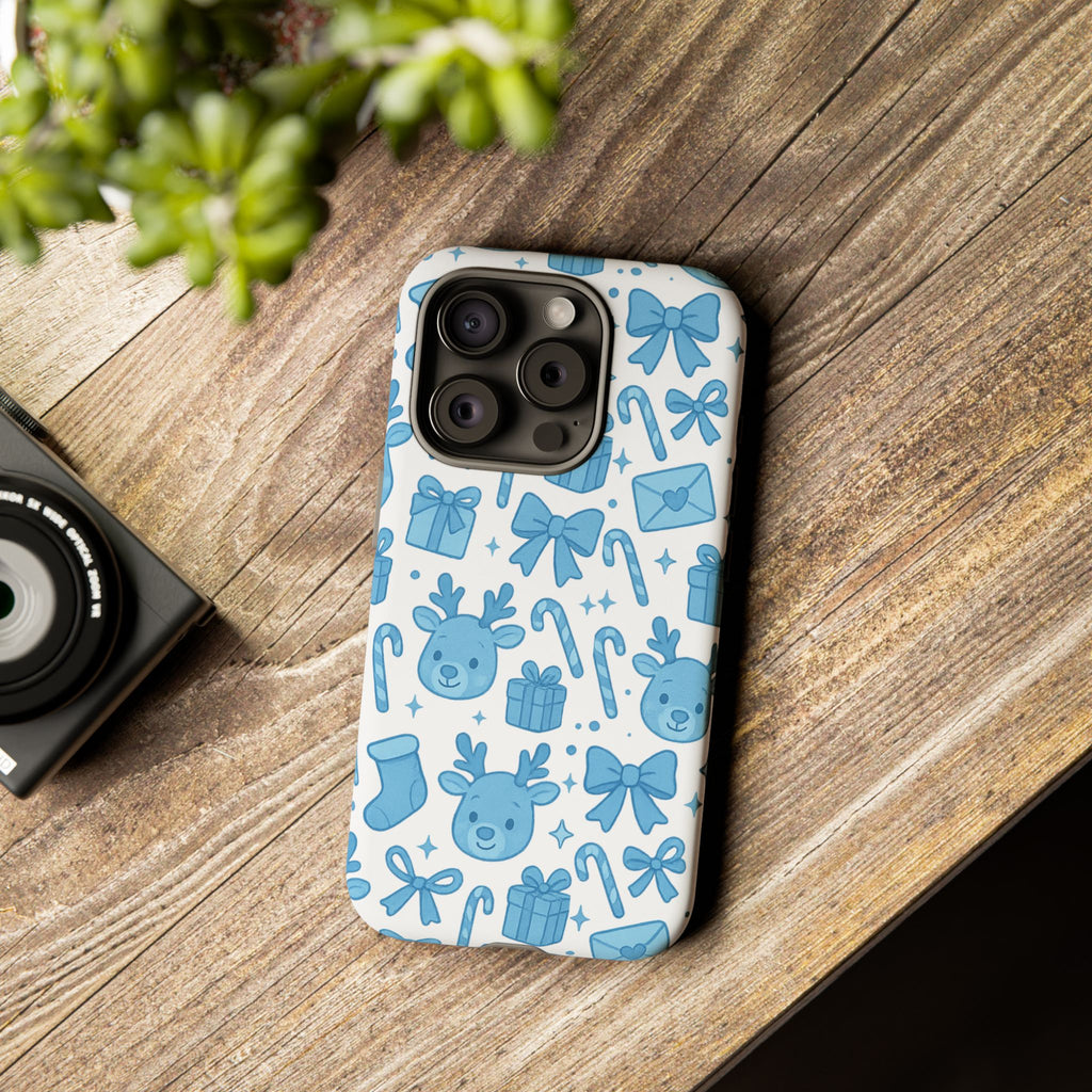 Cute Blue Christmas Phone Case