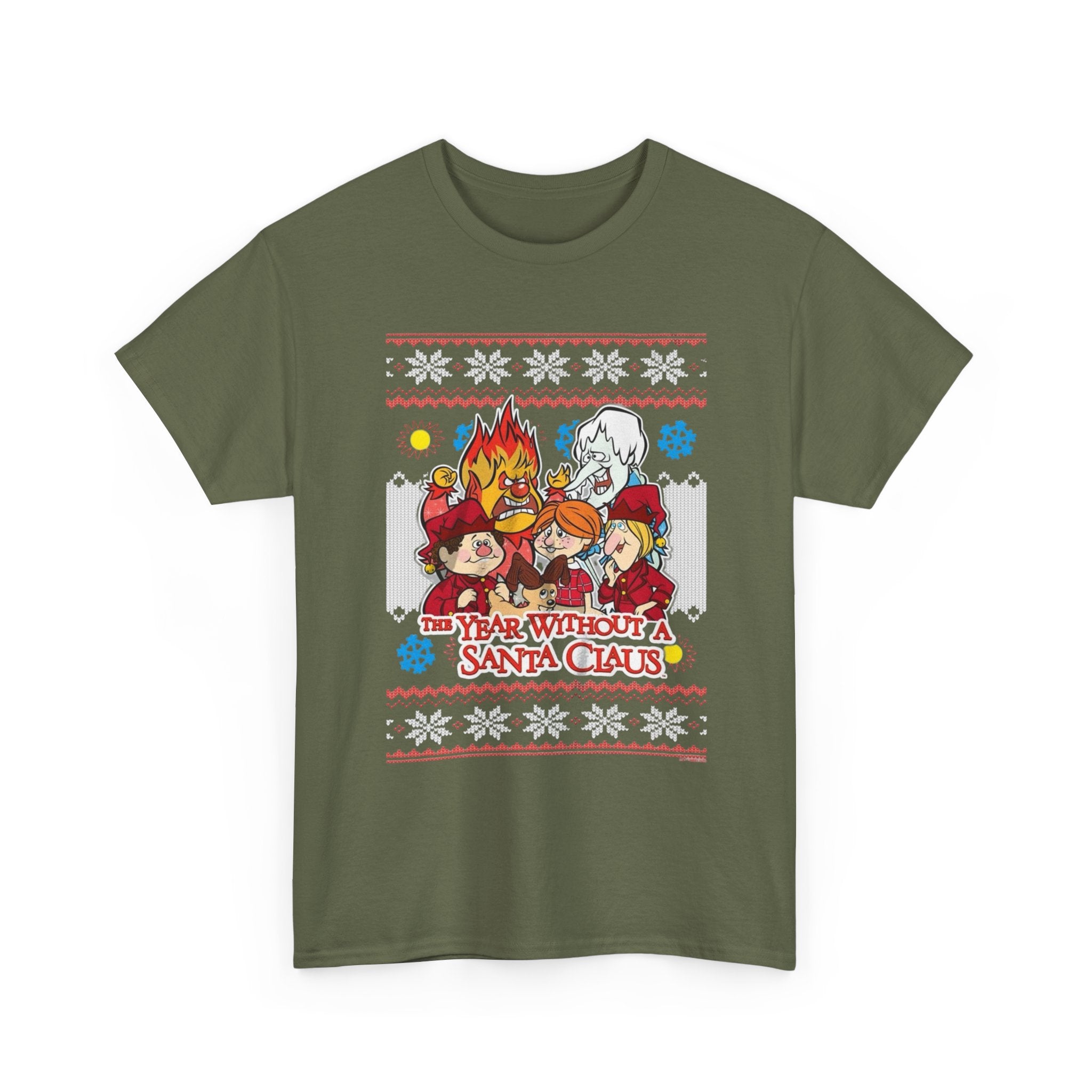 Year Without Santa Sweater Gildan T-Shirt