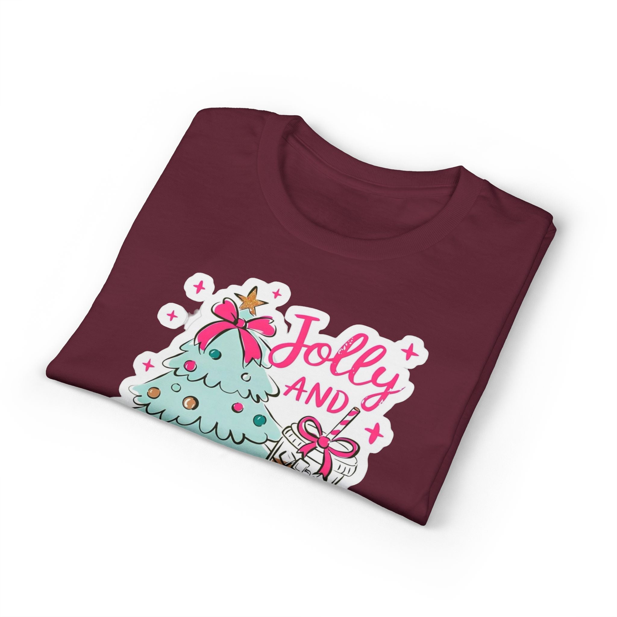 Jolly and Caffeinated Gildan unisex T-Shirt