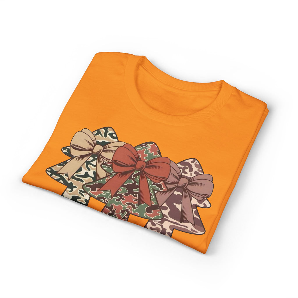 Camo Bow Trees Gildan unisex T-Shirt