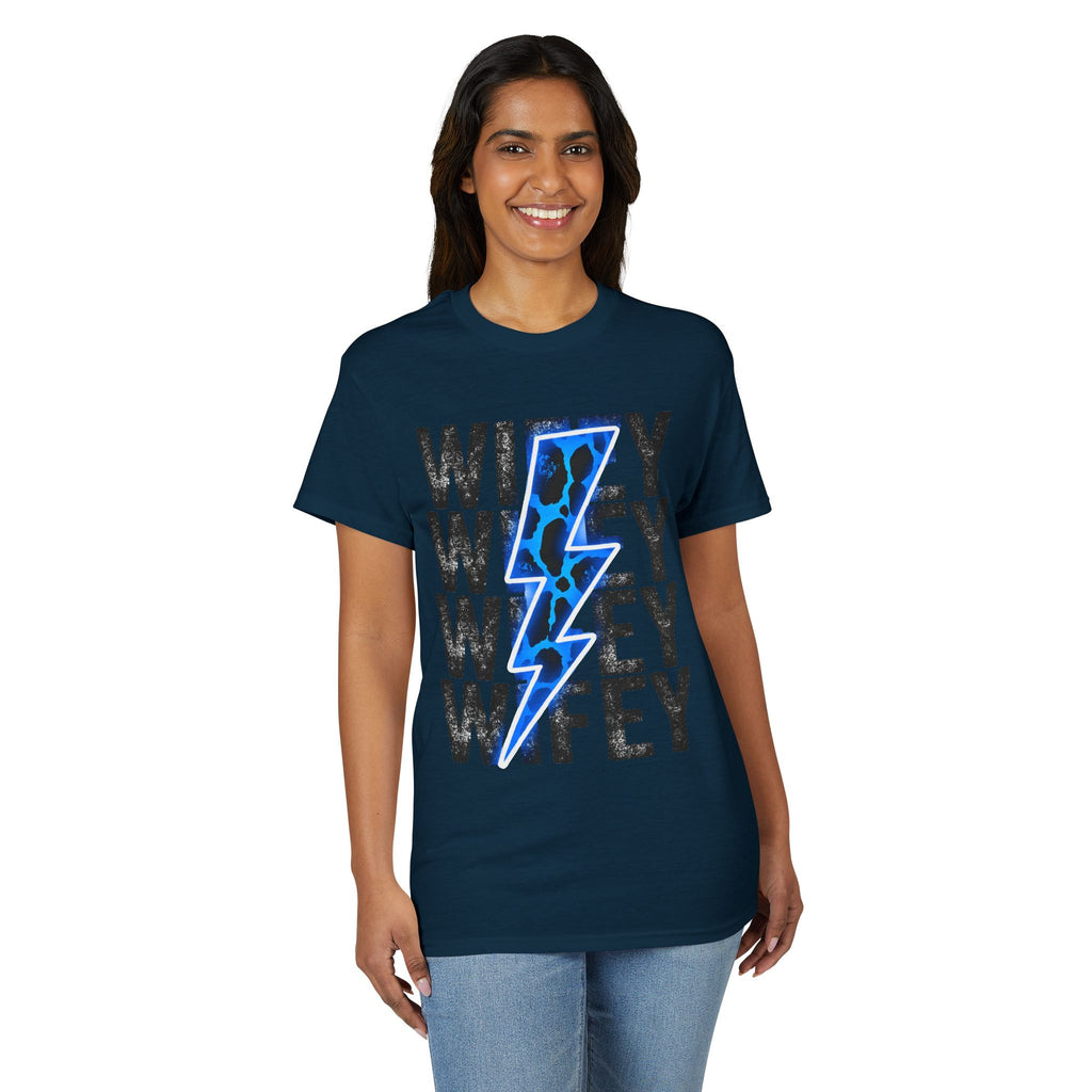 Blue Wifey Gildan unisex T-Shirt