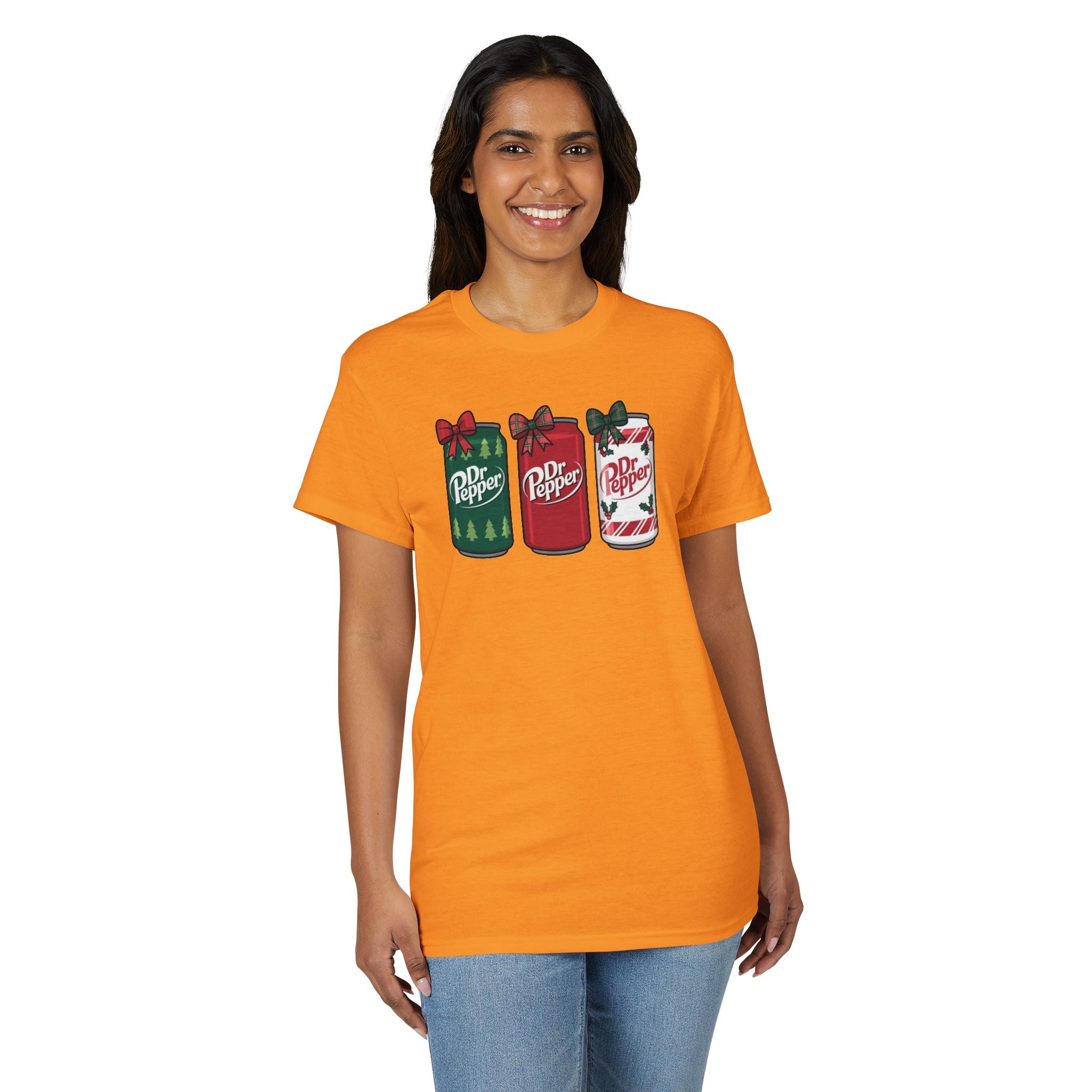 Festive Dr.Pepper Gildan unisex T-Shirt