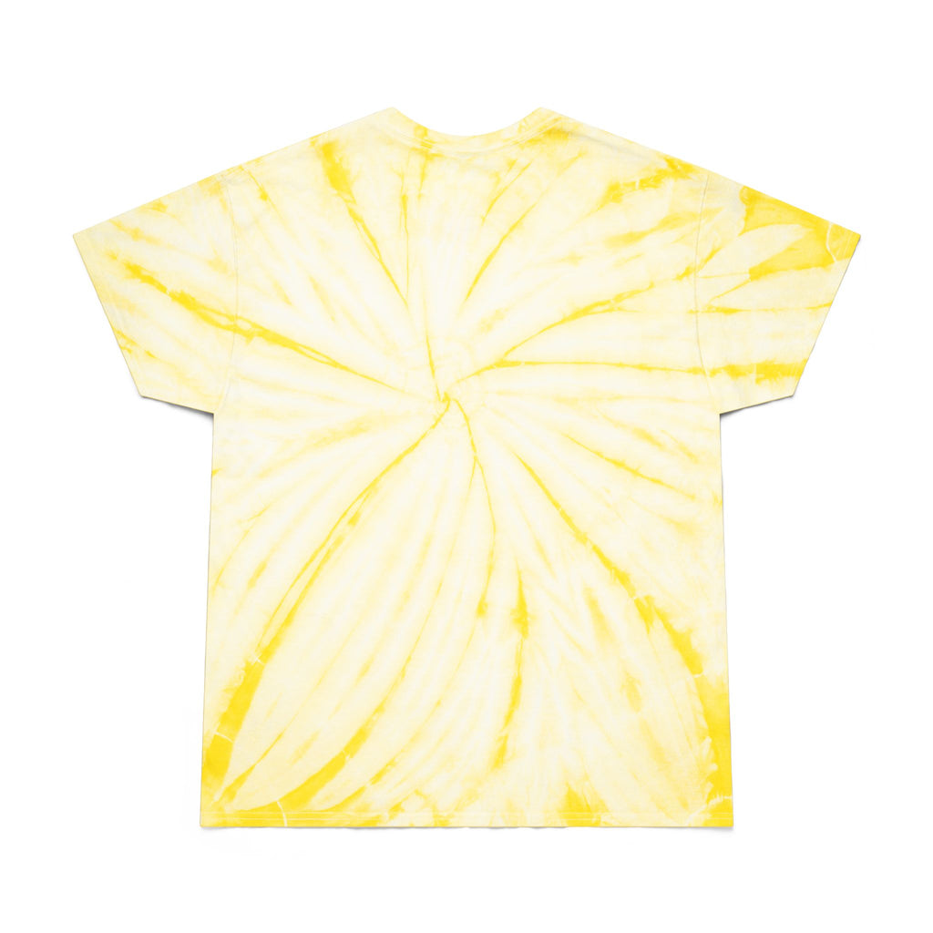 White Ribbon Support Tie-Dye Cyclone Tee