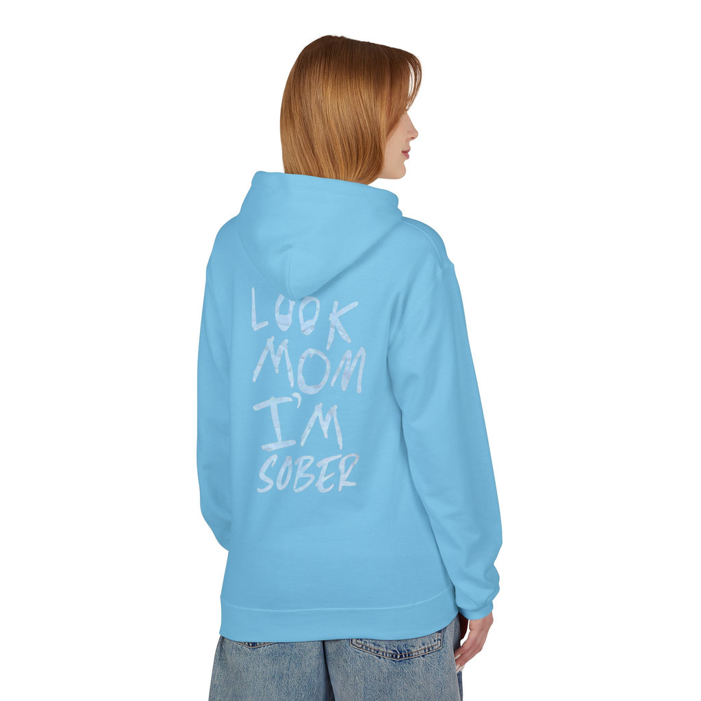 Look Mom I’m Sober Fleece Hoodie
