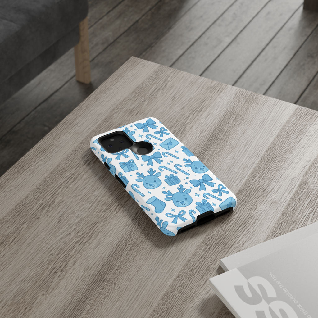 Cute Blue Christmas Phone Case