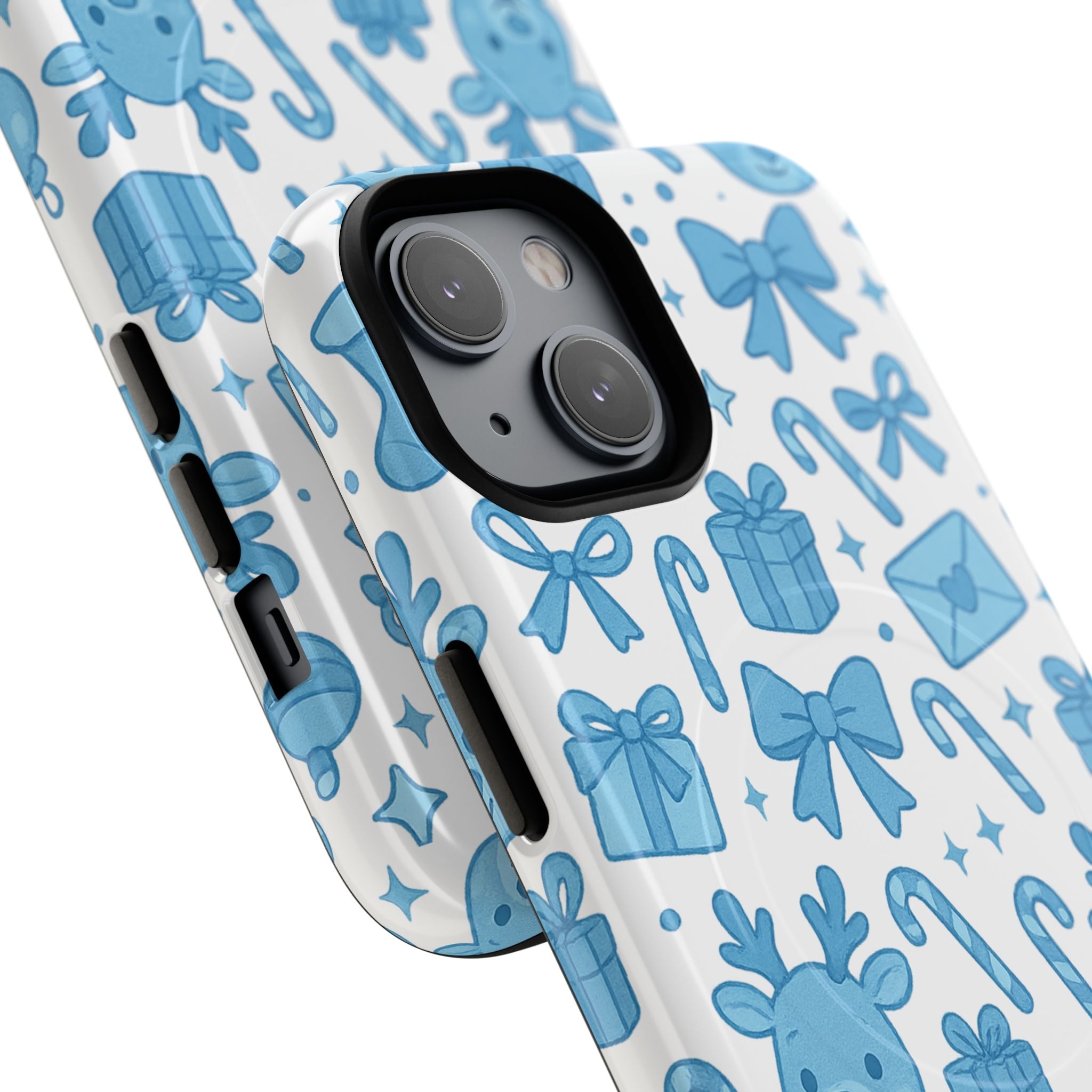 Blue Festive Phone Case - MagSafe