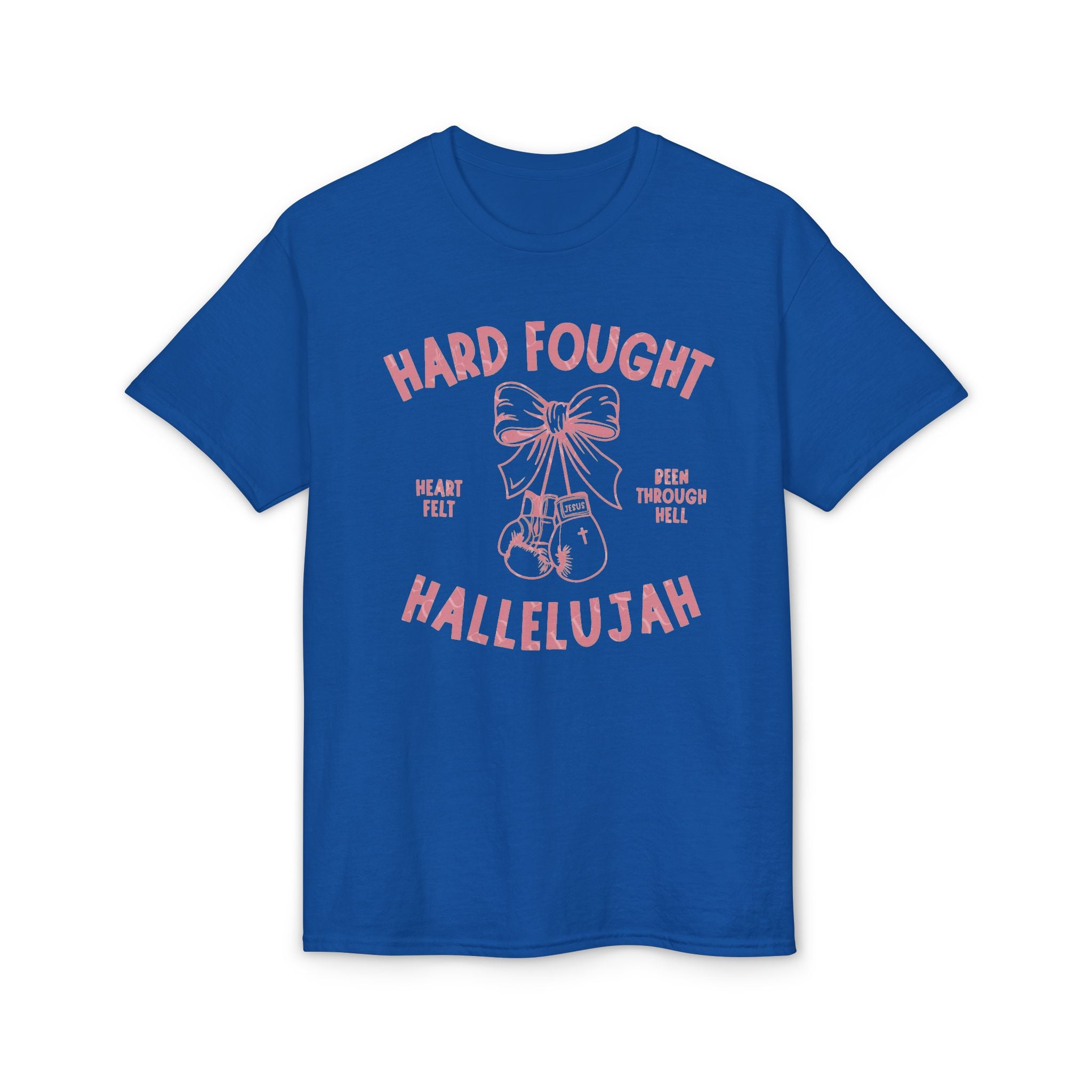 Hard Fought Hallelujah Gildan unisex T-Shirt