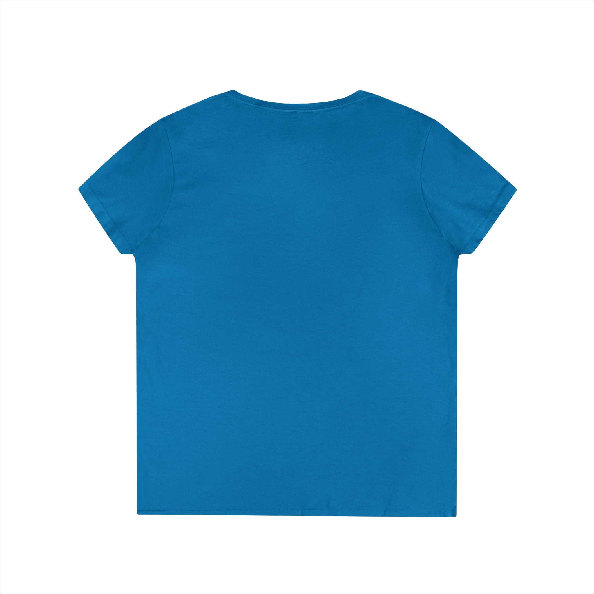 White Ribbon Warrior Gildan V-Neck Tee