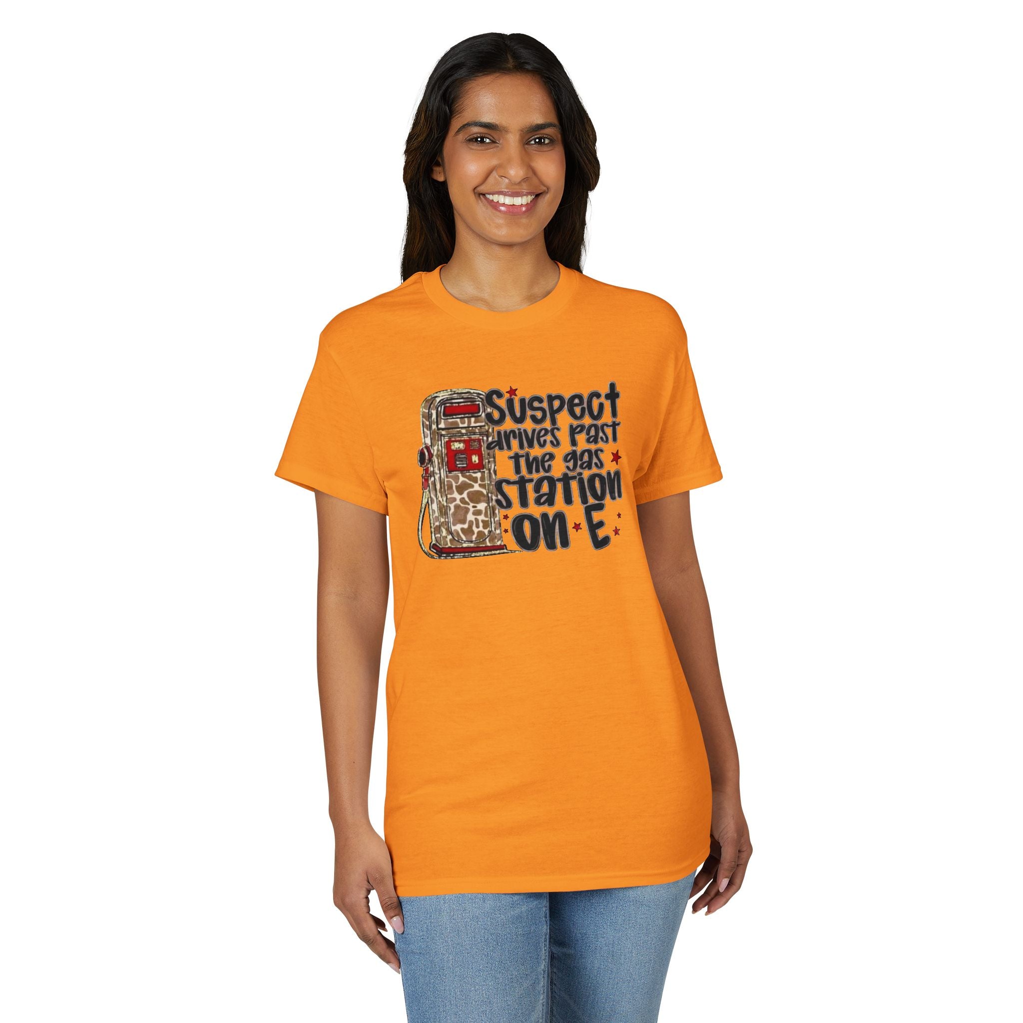 Suspect Drives on E unisex T-Shirt