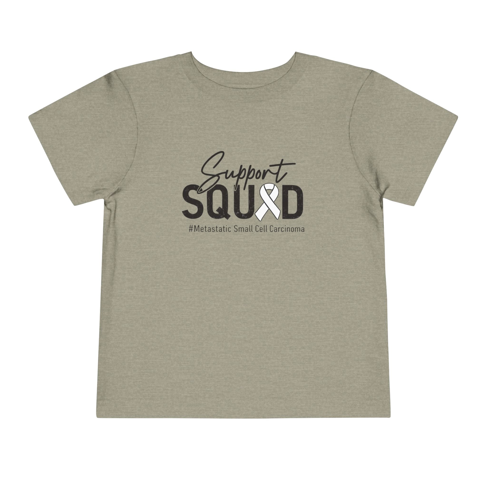 White Ribbon Support Toddler Tee