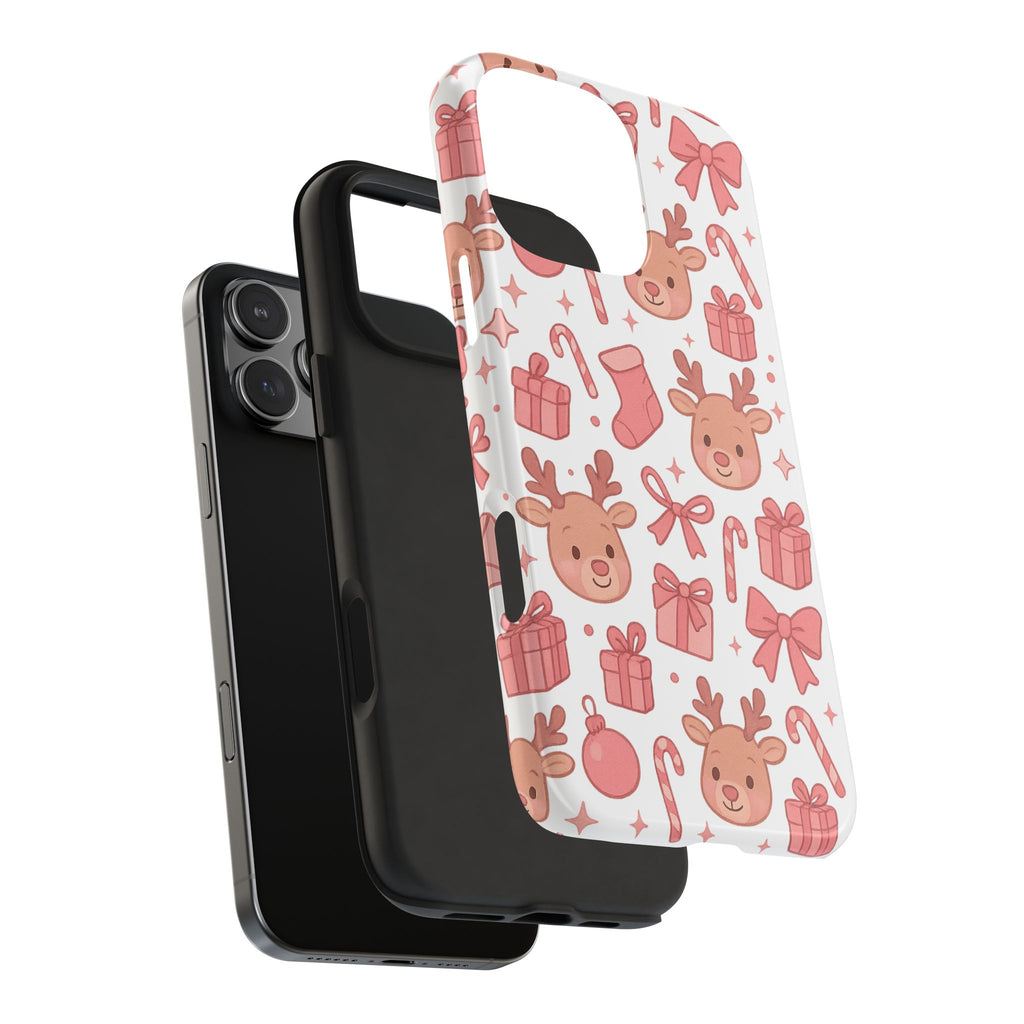 Cute Pink Christmas Phone Case