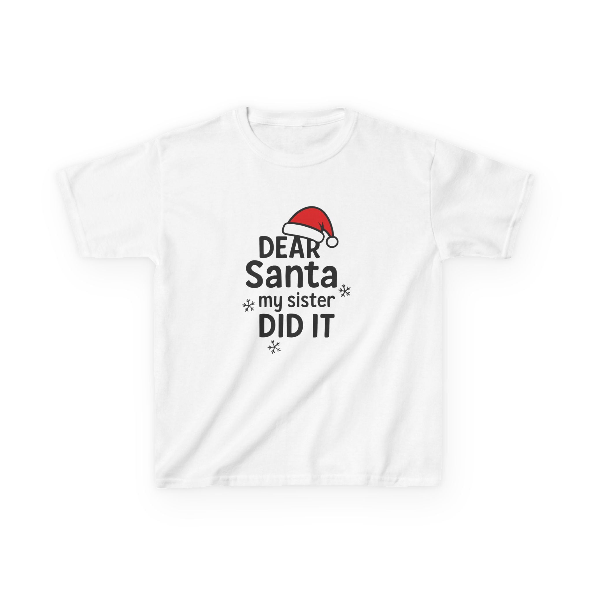 My Sister Did It Kids Tee