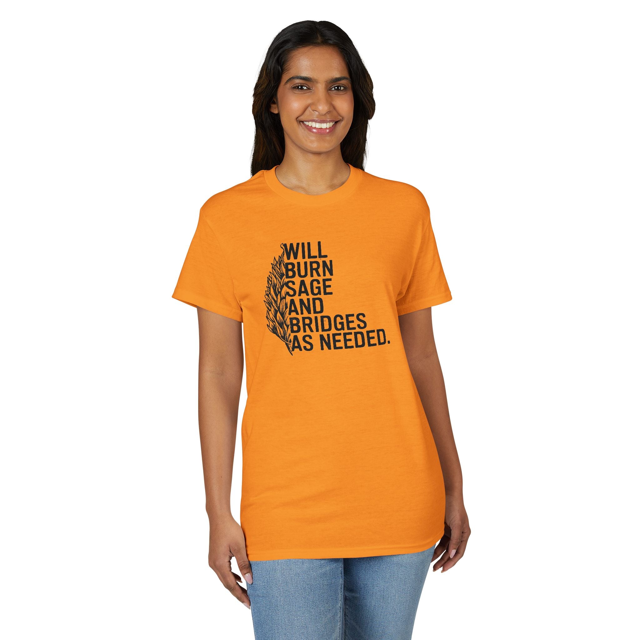 Burn Sage and Bridges Gildan unisex T-Shirt