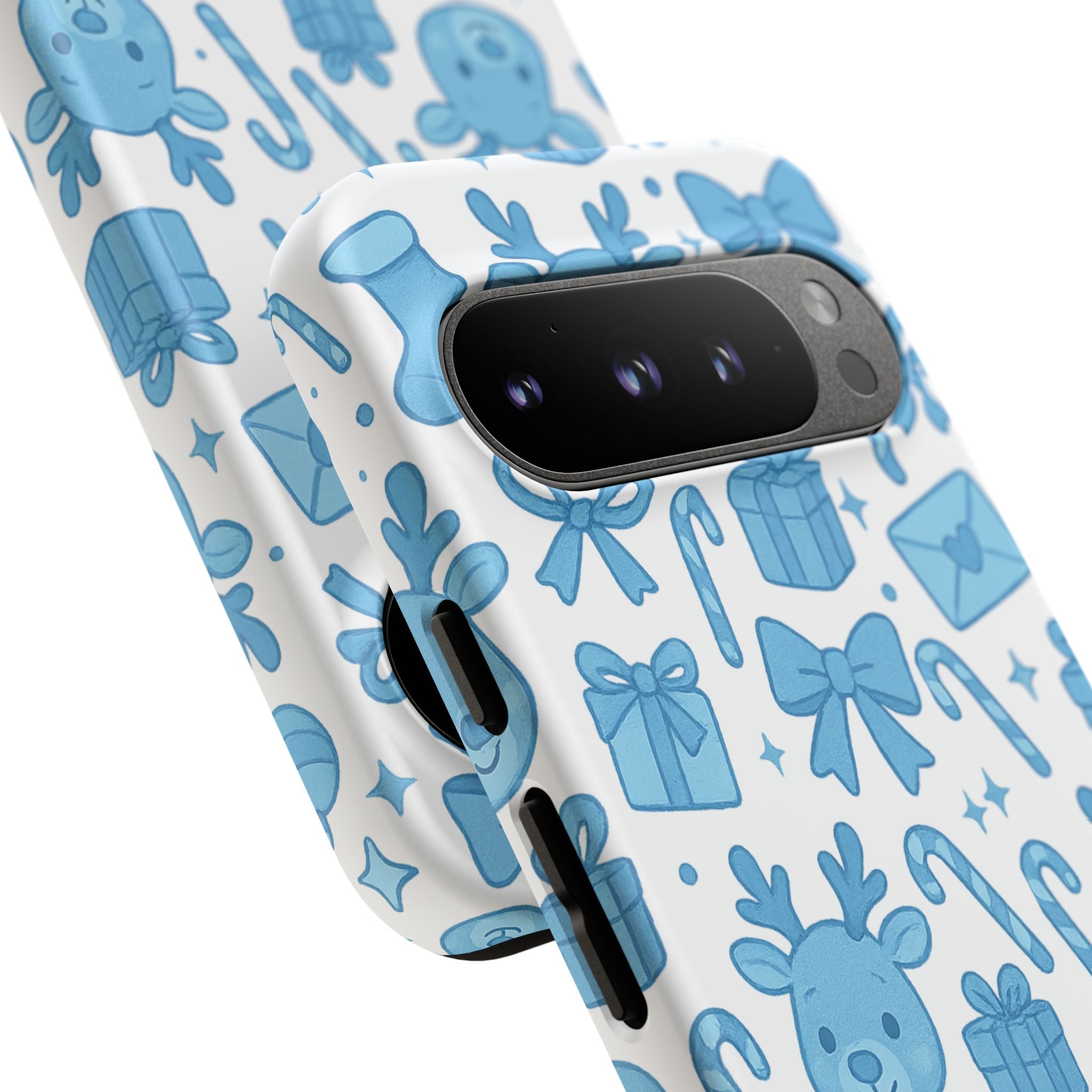 Cute Blue Christmas Phone Case