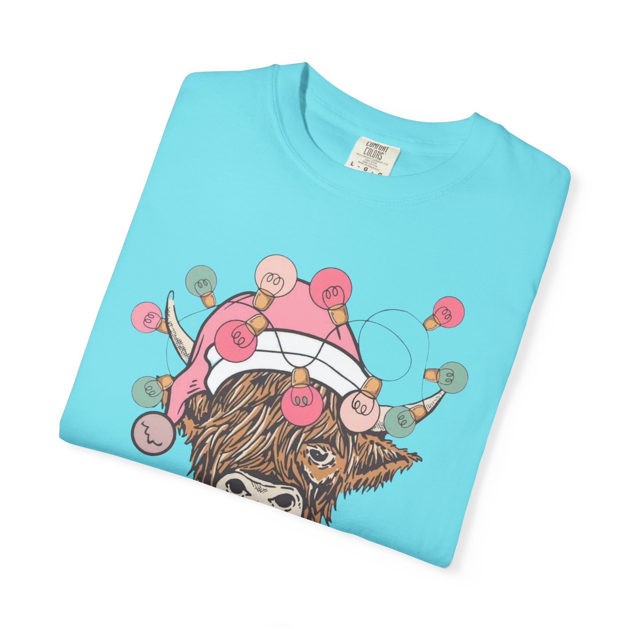 Christmas Cow Unisex T-Shirt