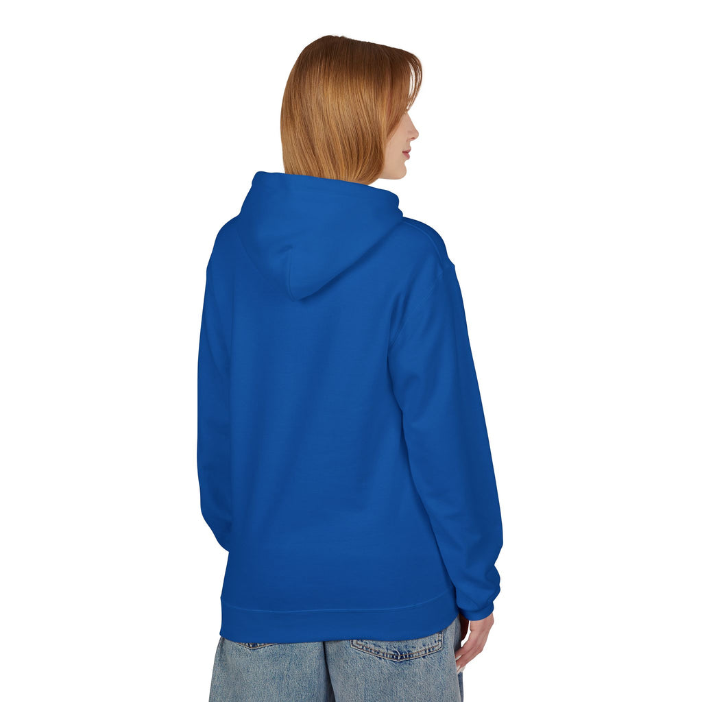 Buffalo Plaid Jolly Santa Fleece Hoodie