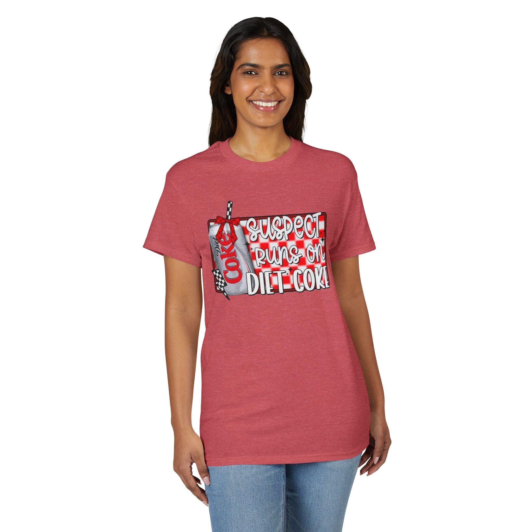 Suspects Runs on Diet Coke Gildan unisex T-Shirt