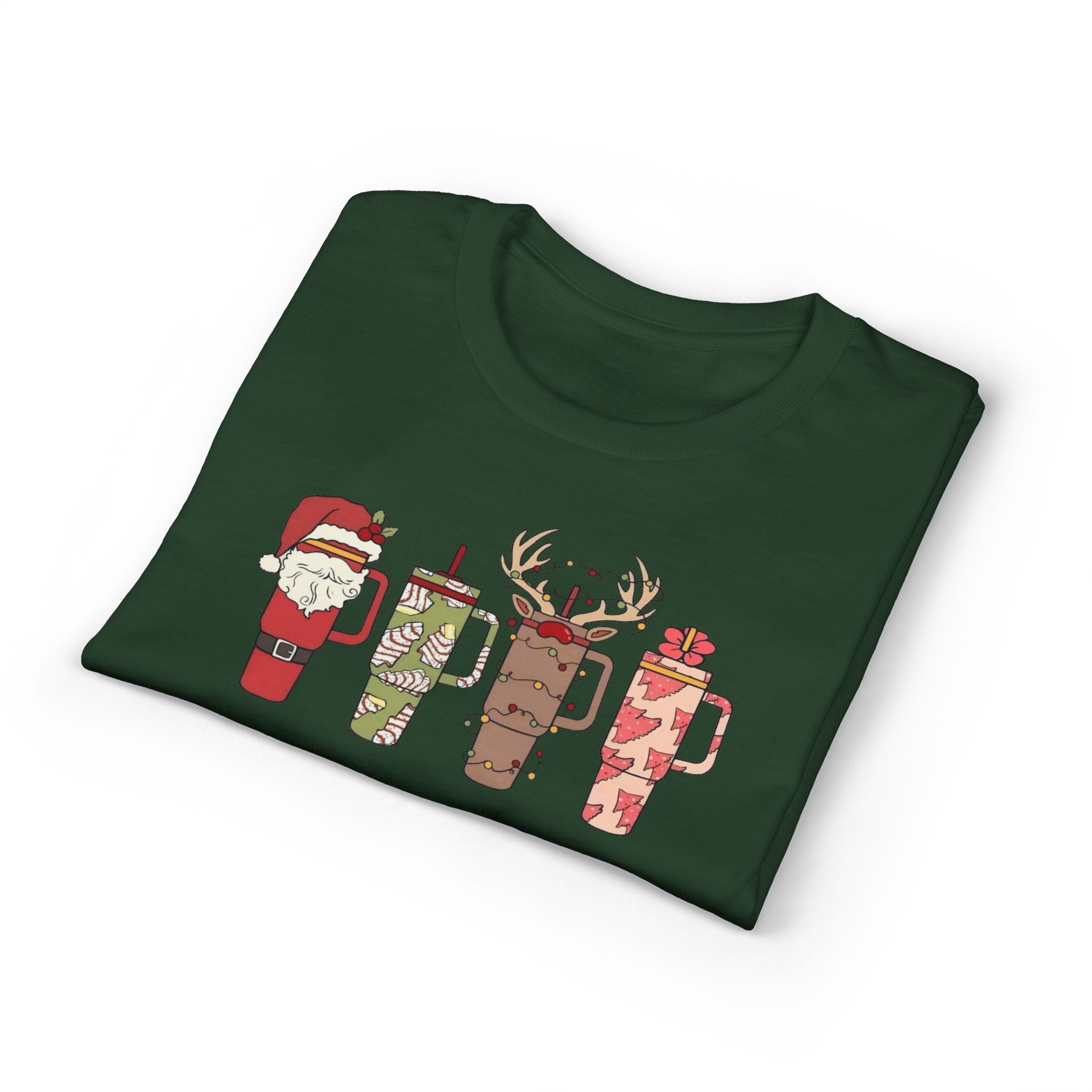 Christmas Cups Gildan unisex T-Shirt