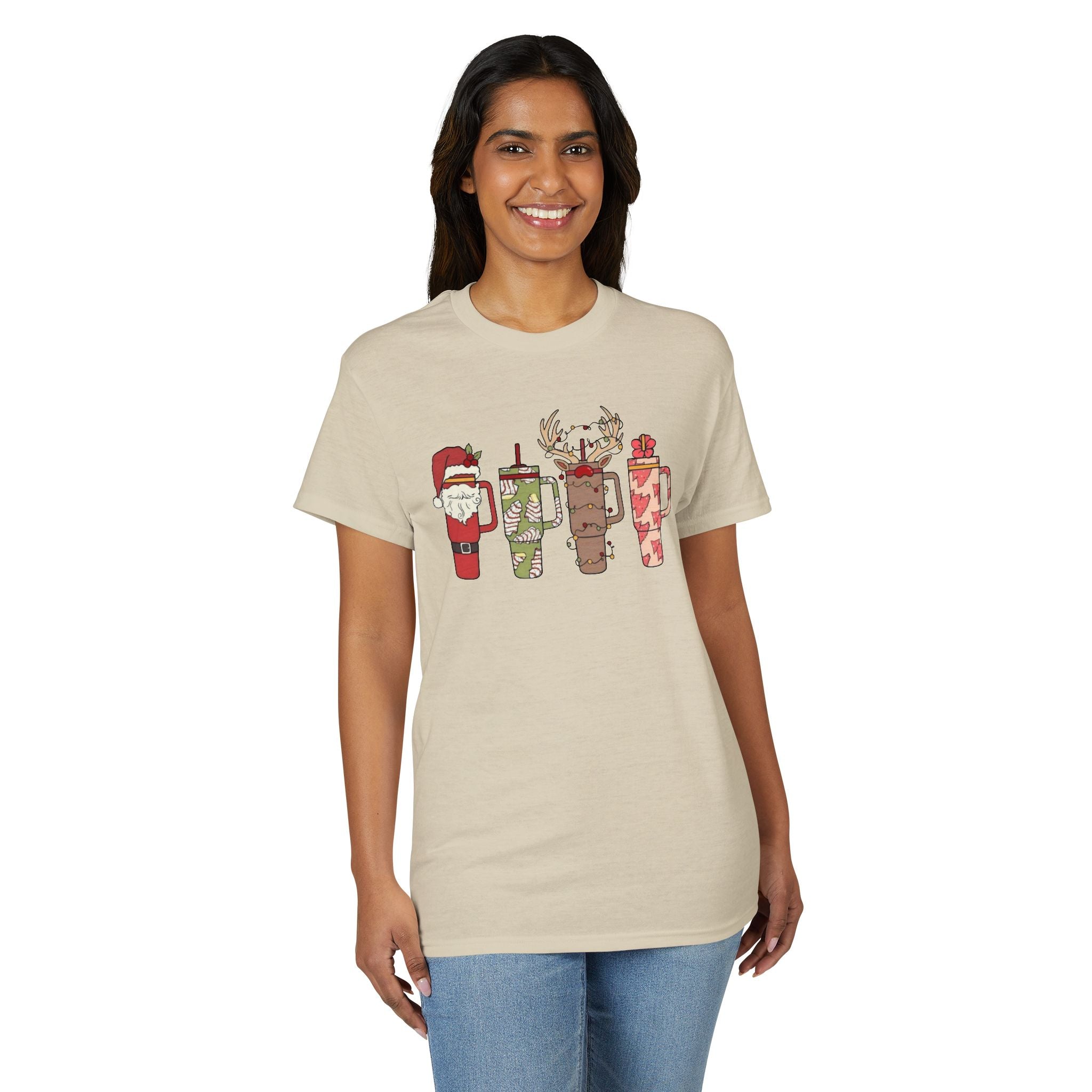 Christmas Cups Gildan unisex T-Shirt