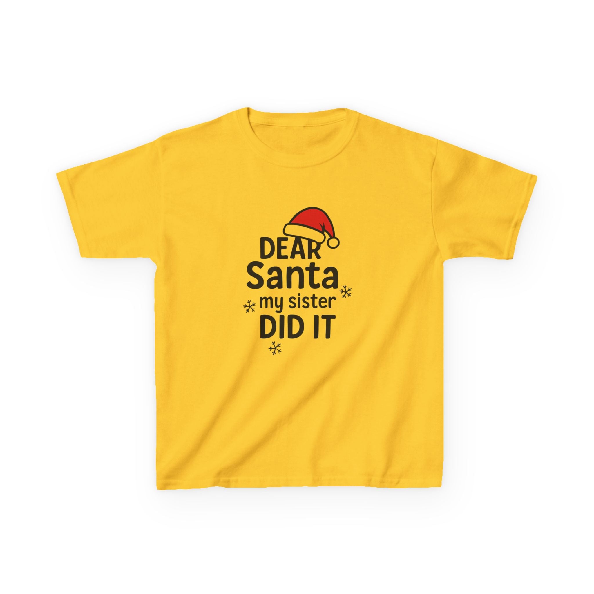 My Sister Did It Kids Tee