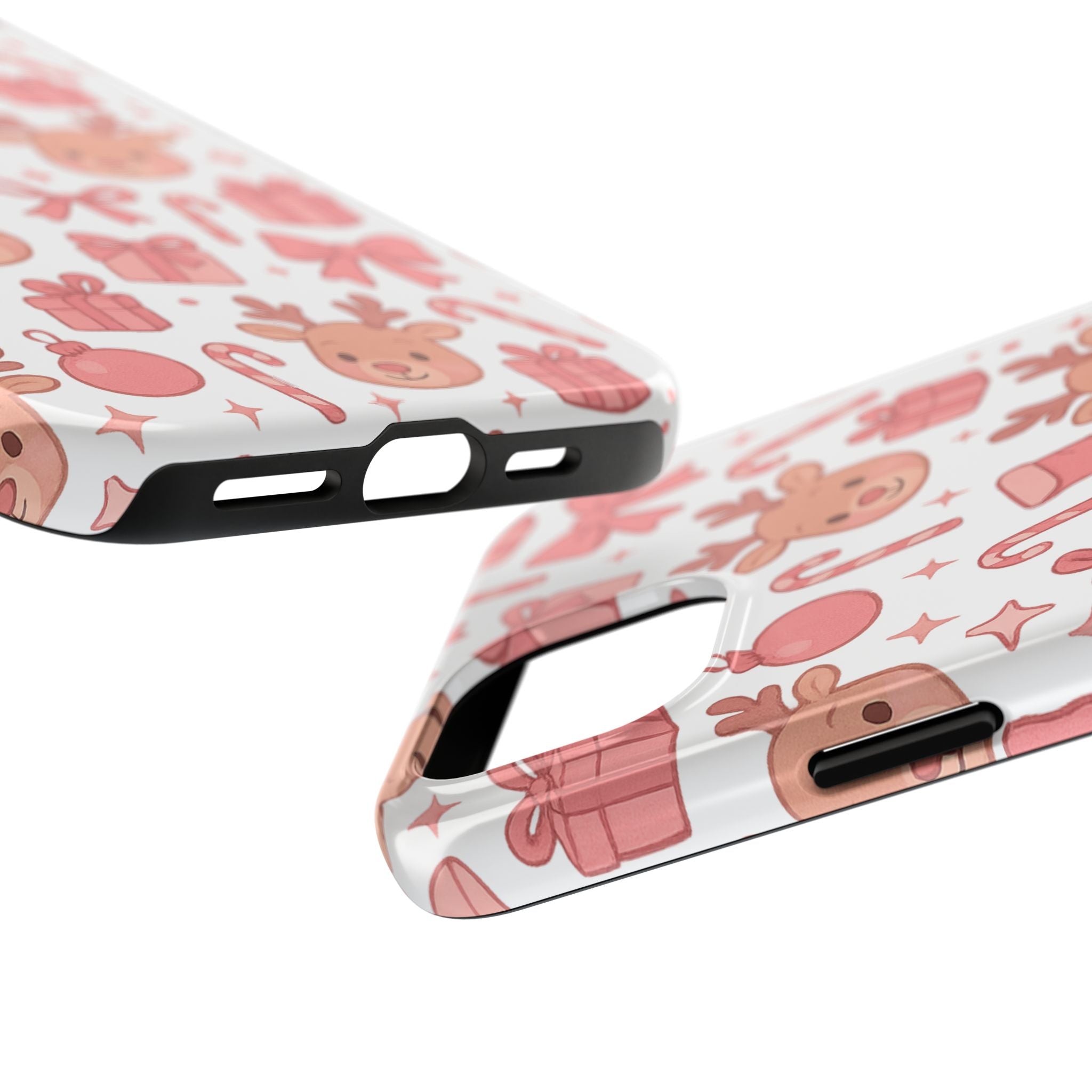 Cute Pink Christmas Phone Case