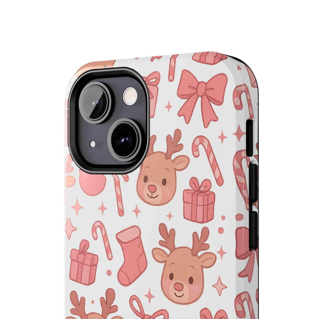 Cute Pink Christmas Phone Case