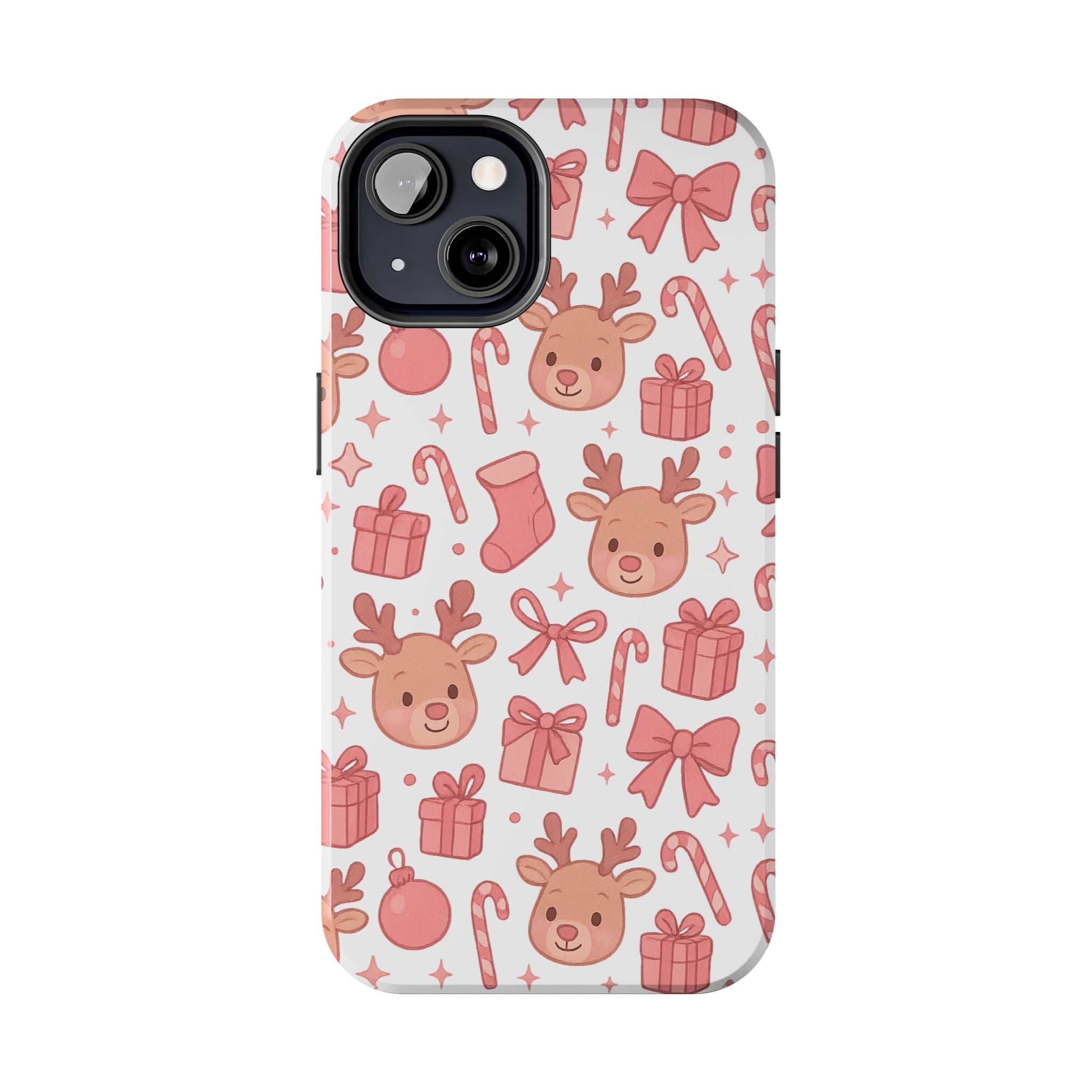Cute Pink Christmas Phone Case