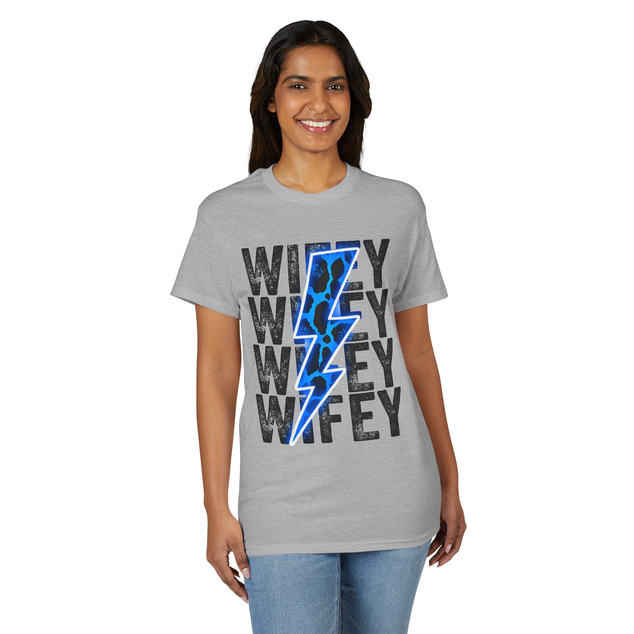Blue Wifey Gildan unisex T-Shirt